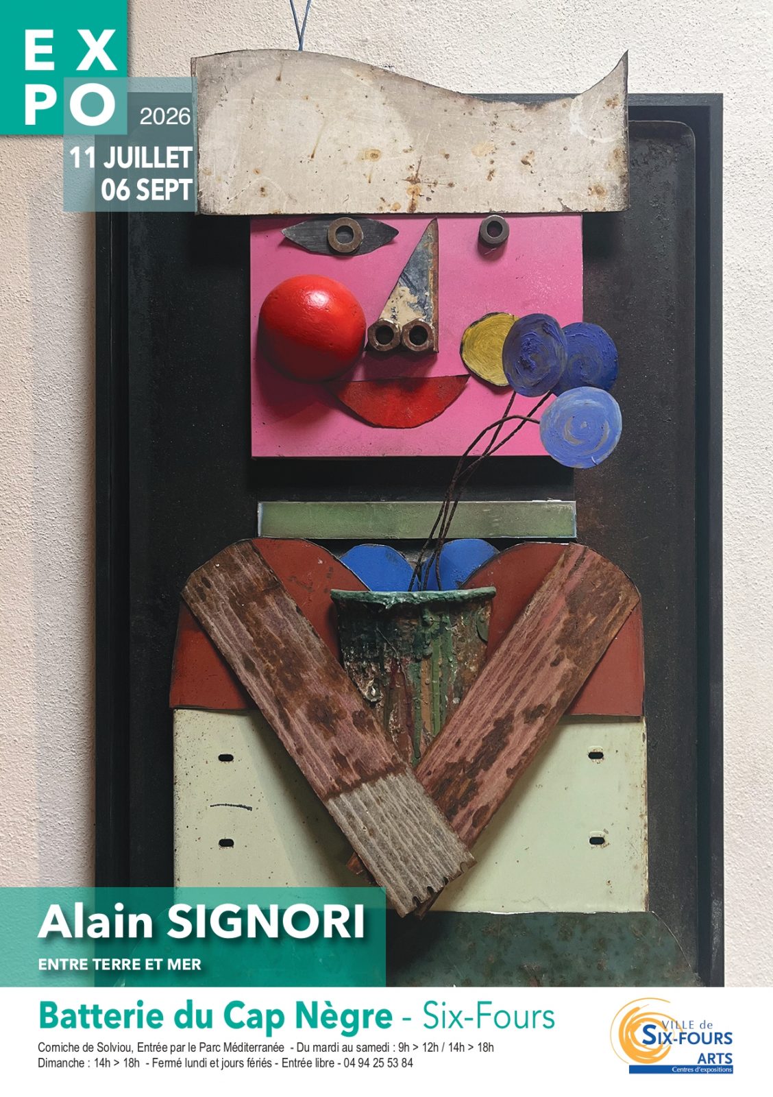 Exposition "Entre Terre et Mer" de Alain Signori_Six-Fours-les-Plages - DR / Carré d'Arts