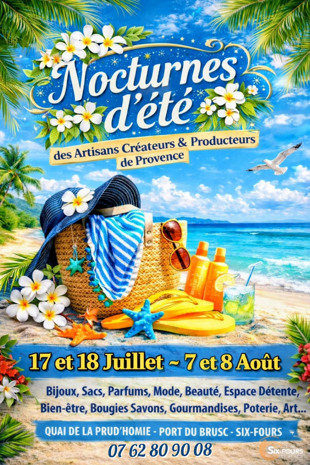 Marché des artisans et créateurs de Provence_Six-Fours-les-Plages - DR / Mairie de Six-Fours
