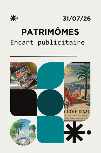 Patrimôme: création d'un encart publicitaire_Hyères - CIAP