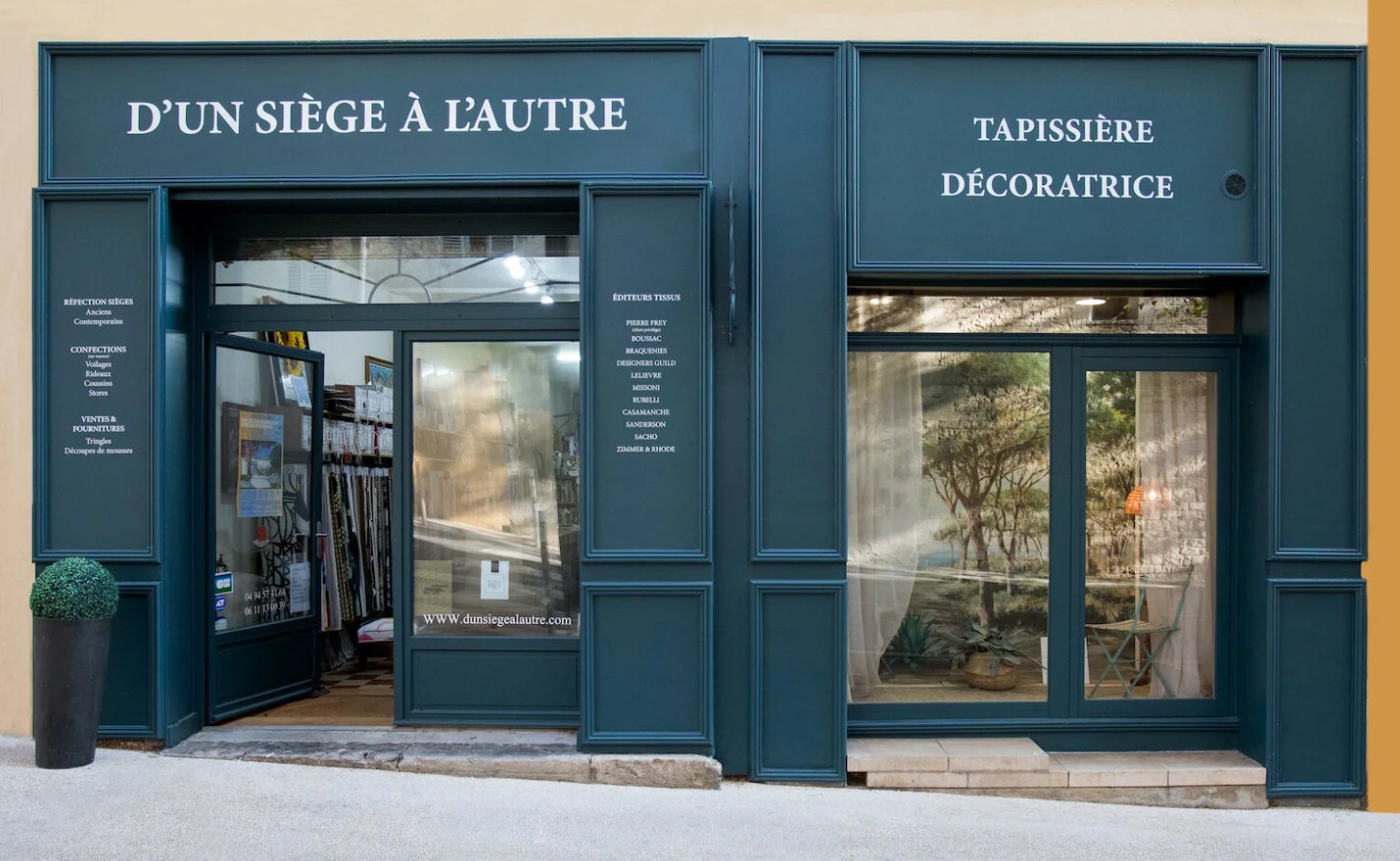 Atelier "D'un siège à l'autre" - Corinne Pouget_Hyères - Galerie Corinne Pouget