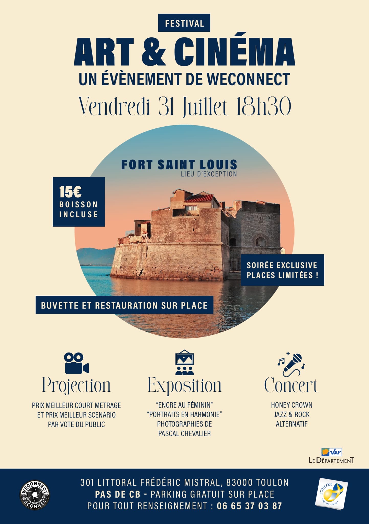 Affiche Festival Weconnect  - Yohann Grange