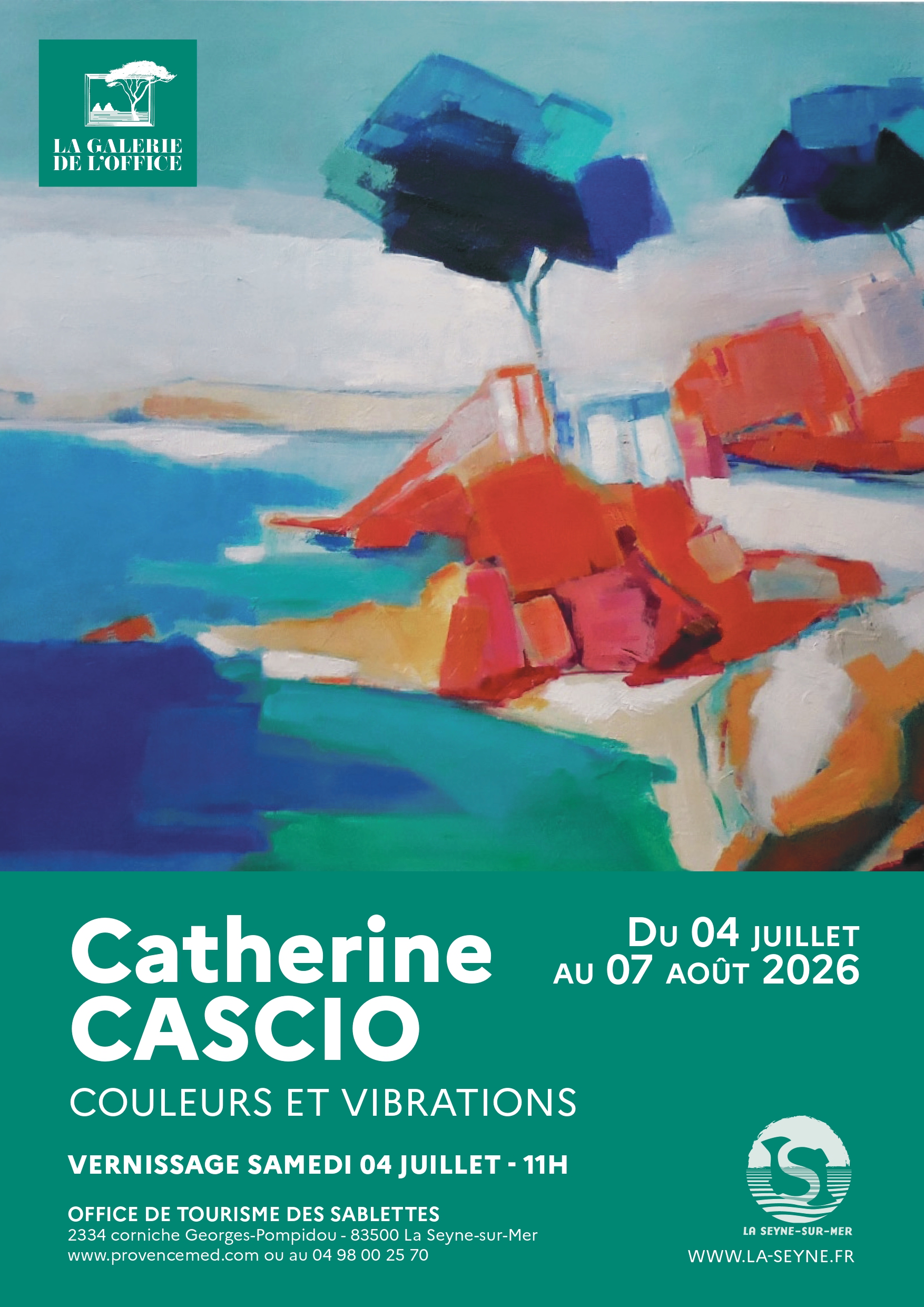 Exposition - "Couleurs et Vibrations" de Catherine Cascio_La Seyne-sur-Mer - DR / Mairie de La Seyne sur Mer