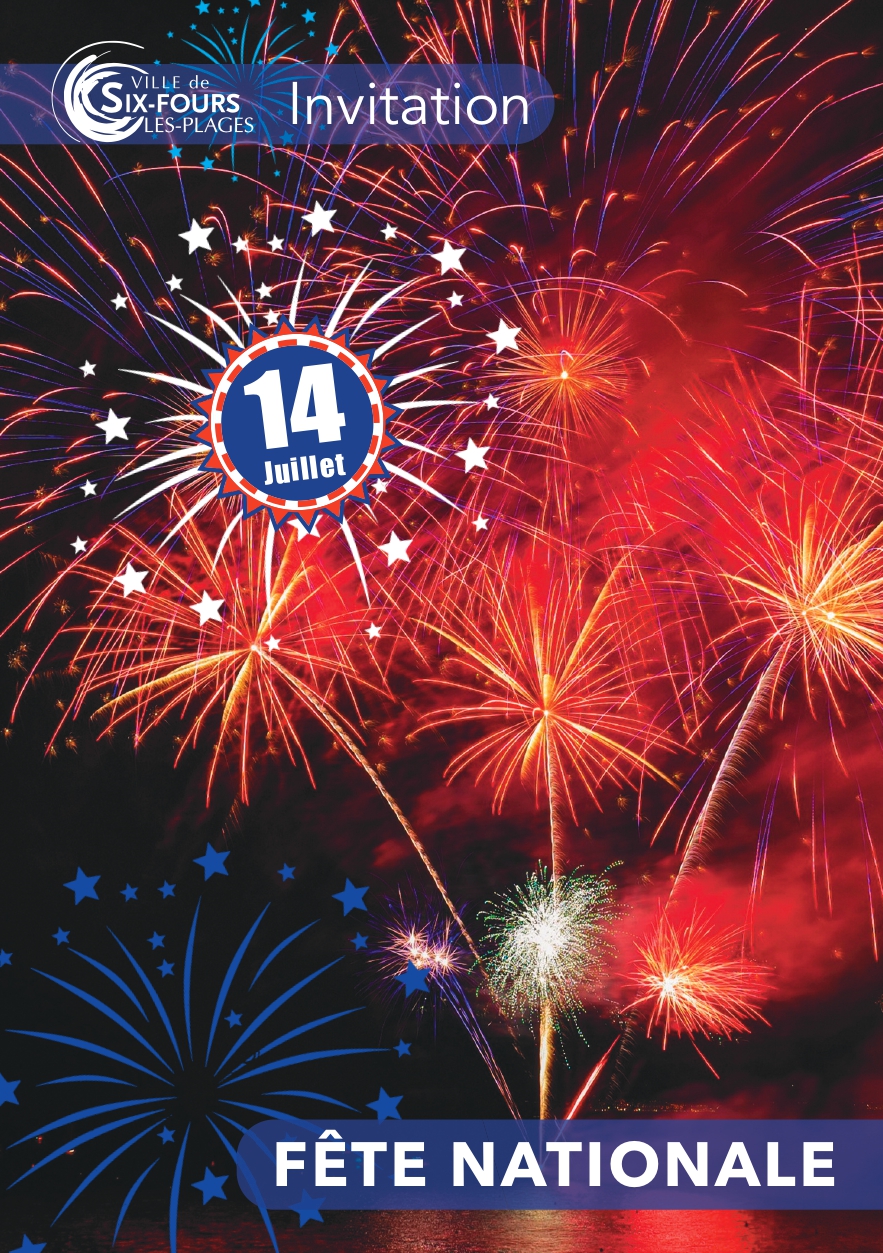 Fête nationale : Feu d'artifice_Six-Fours-les-Plages - DR Mairie de Six-Fours