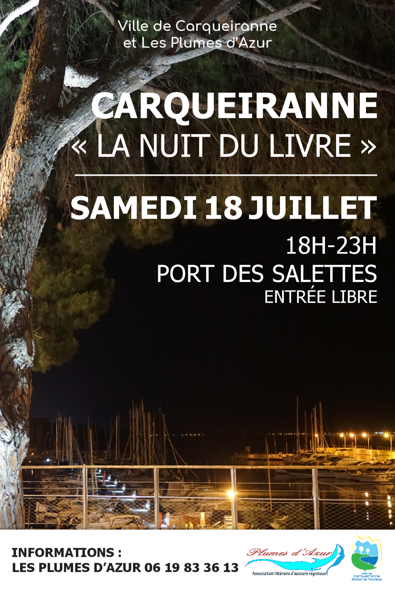 La Nuit du Livre_Carqueiranne - DR - Mairie de Carqueiranne