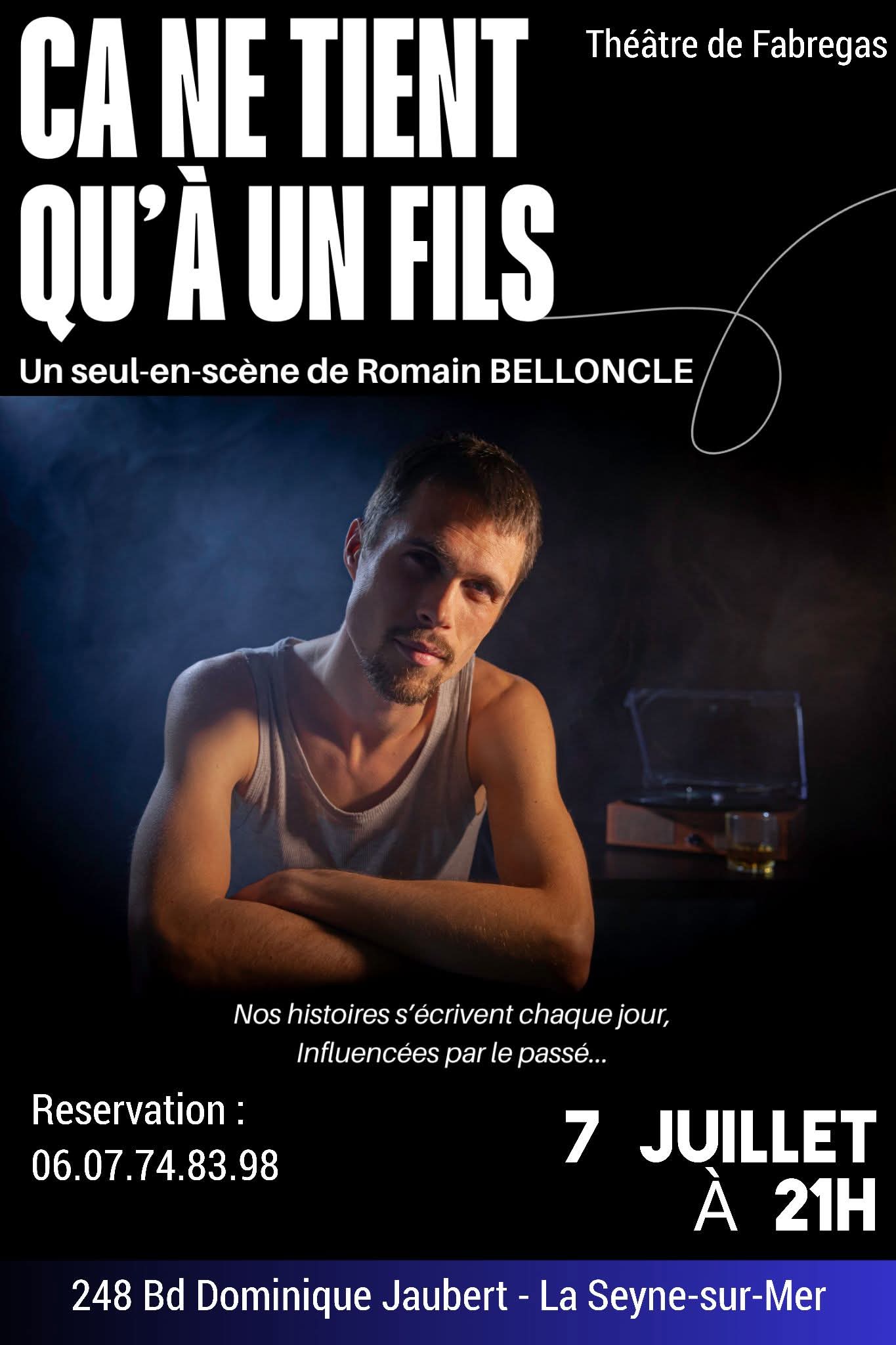 Théâtre "Ca ne tient qu'a un fils" de Romain Belloncle_La Seyne-sur-Mer - DR / Théâtre Poquelin