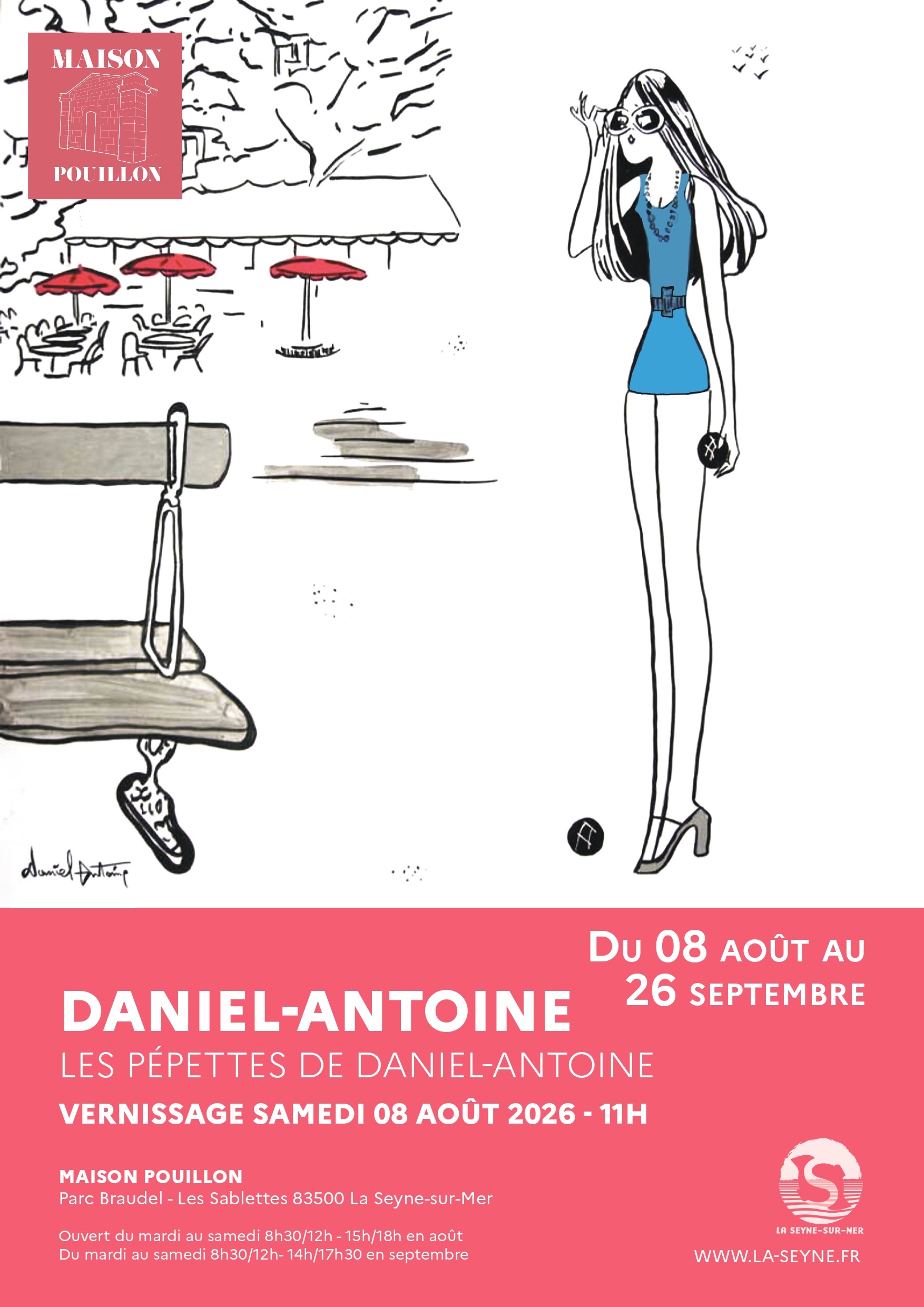 Exposition de Daniel Antoine "Les pépettes de Daniel - Antoine"_La Seyne-sur-Mer - DR / Mairie de La Seyne sur Mer