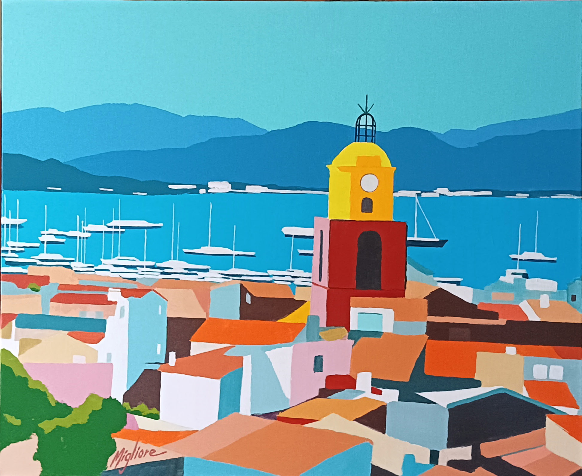 Saint Tropez - Galerie Inna Khimich