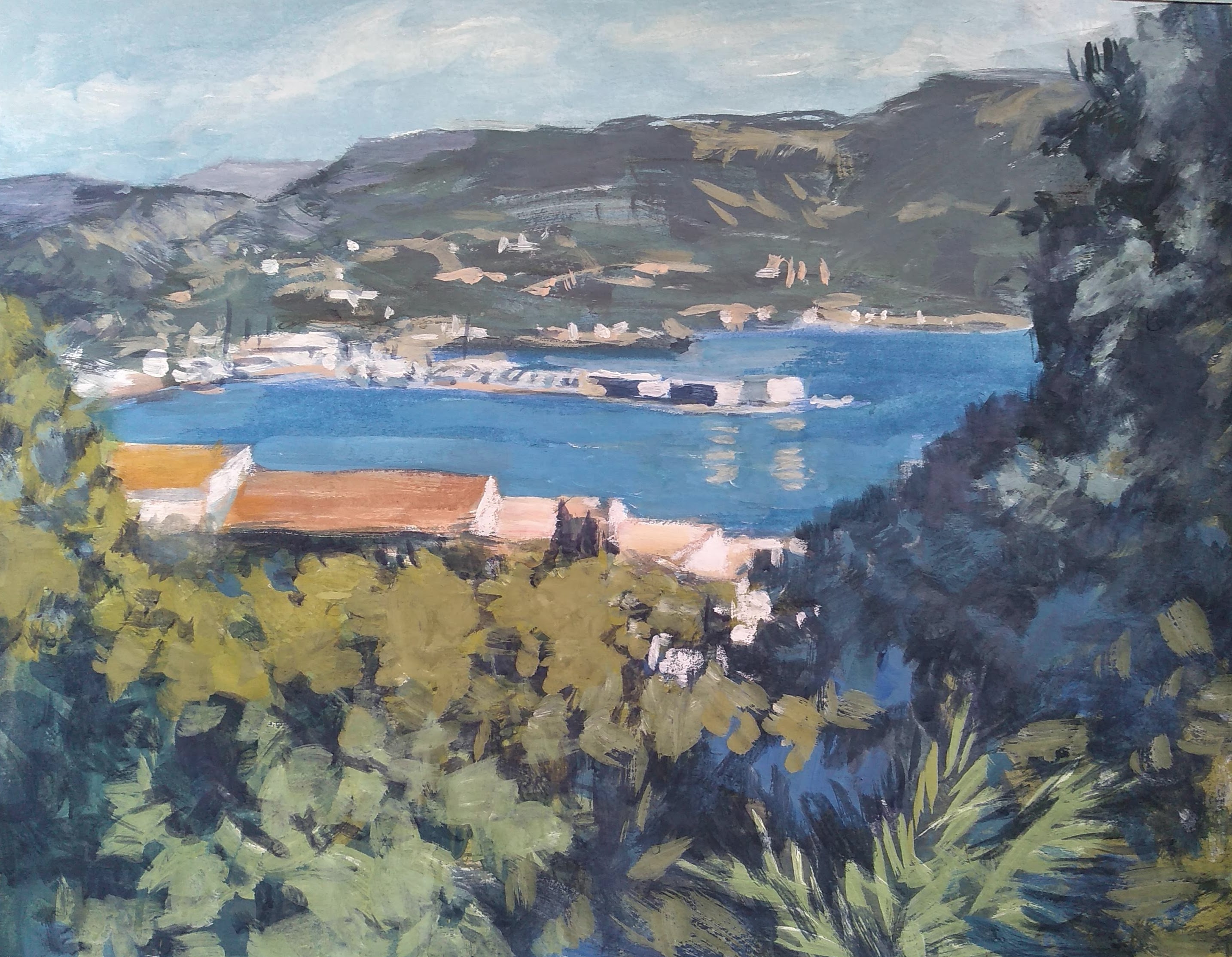 La rade de Toulon - Galerie Inna Khimich