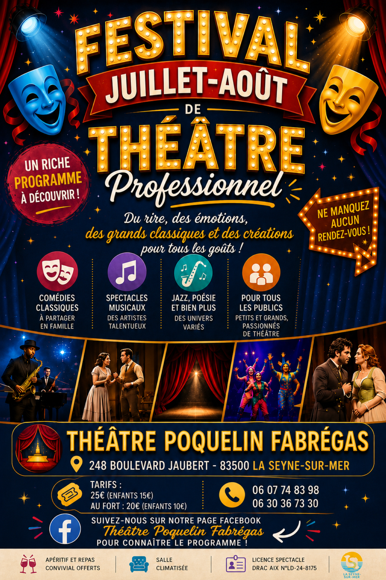Festival Théâtre Poquelin_La Seyne-sur-Mer - DR / Théâtre Poquelin