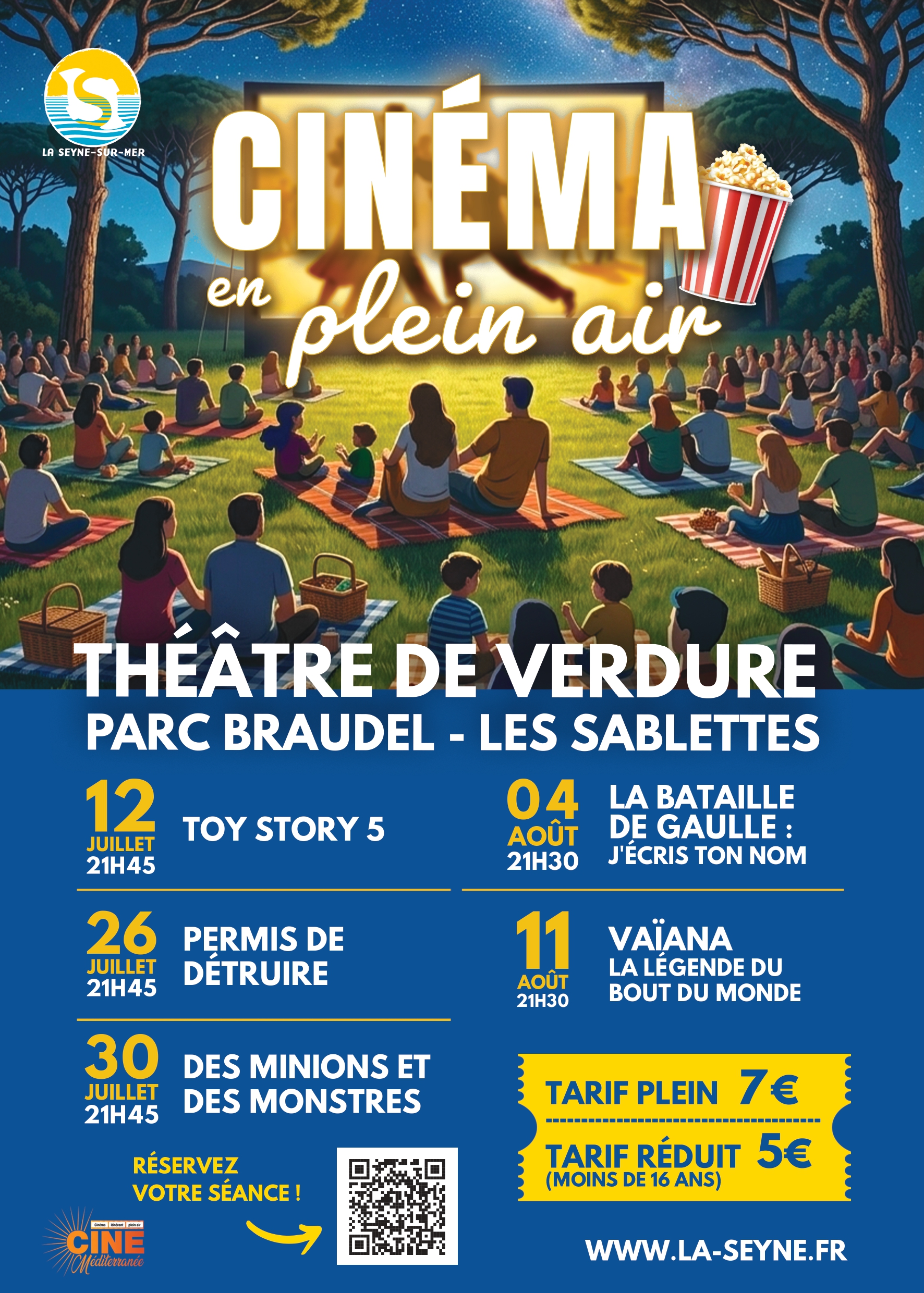 Ciné en plein air : " Les Minions et des monstres"_La Seyne-sur-Mer - DR / Mairie de La Seyne-Sur-Mer