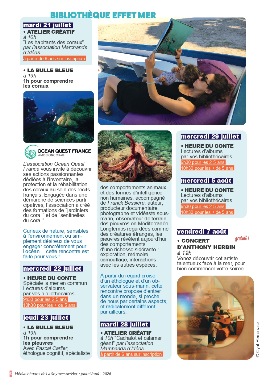 Concert d'Anthony Herbin (Bibliothèque Effet Mer)_La Seyne-sur-Mer - DR / Mairie de La Seyne sur Mer