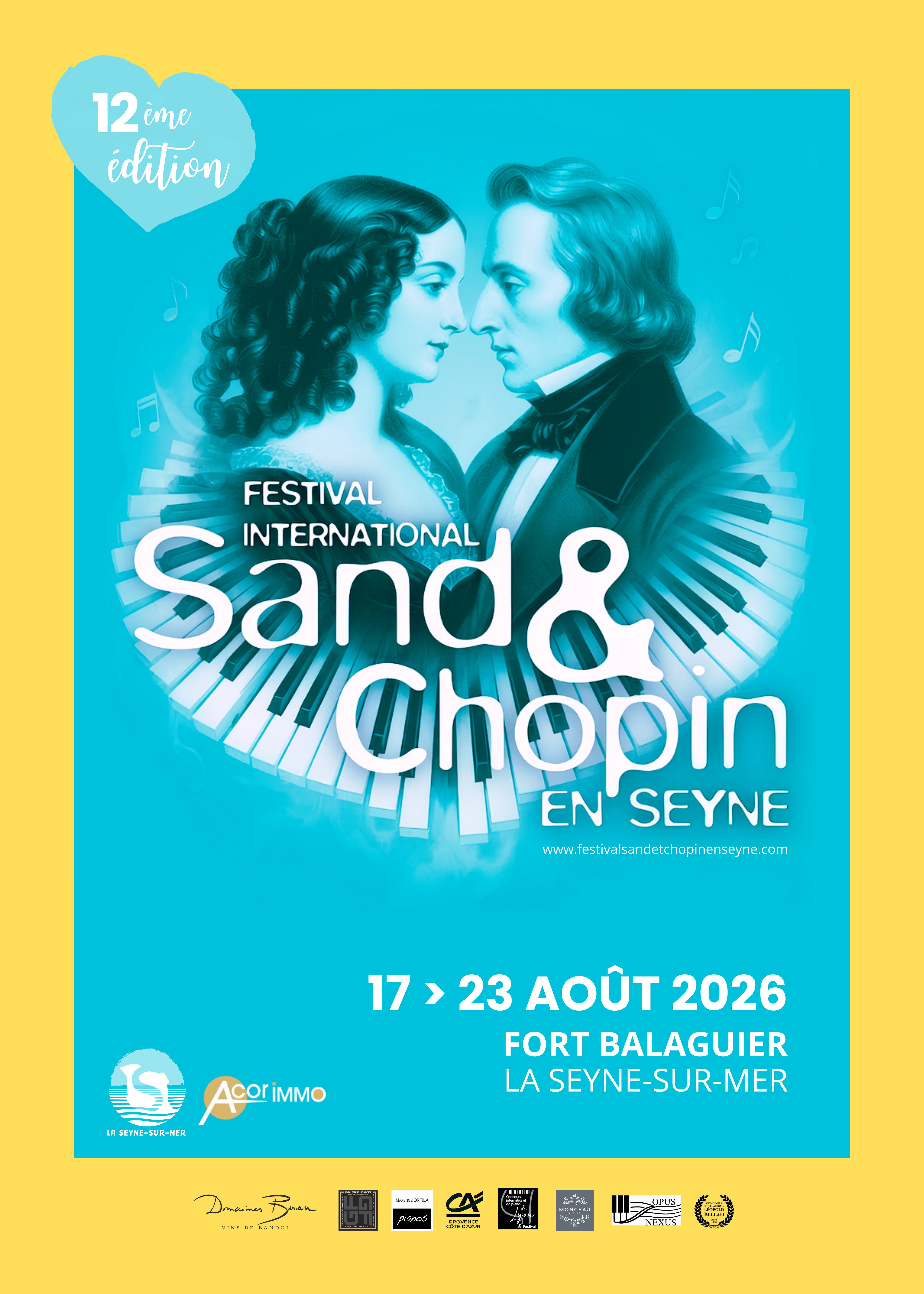 Festival International "Sand et Chopin en Seyne" 12ème édition_La Seyne-sur-Mer - DR / Association Opéraria