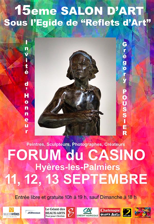 15ème salon d'art sous l'égide de "reflets d'arts"_Hyères - Reflets d'arts