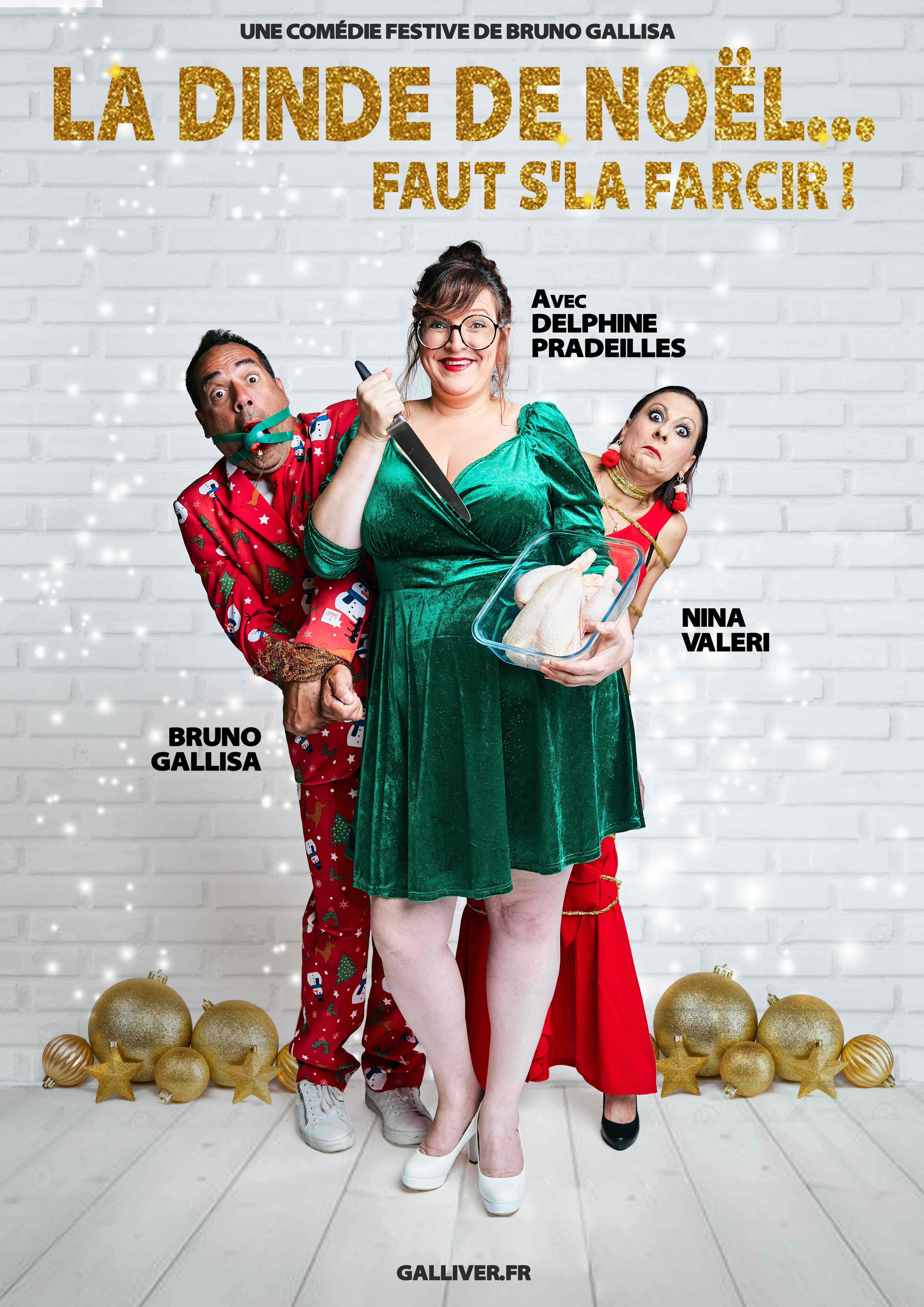 La Dinde de Noël V3 - DR / Théâtre Le Colbert