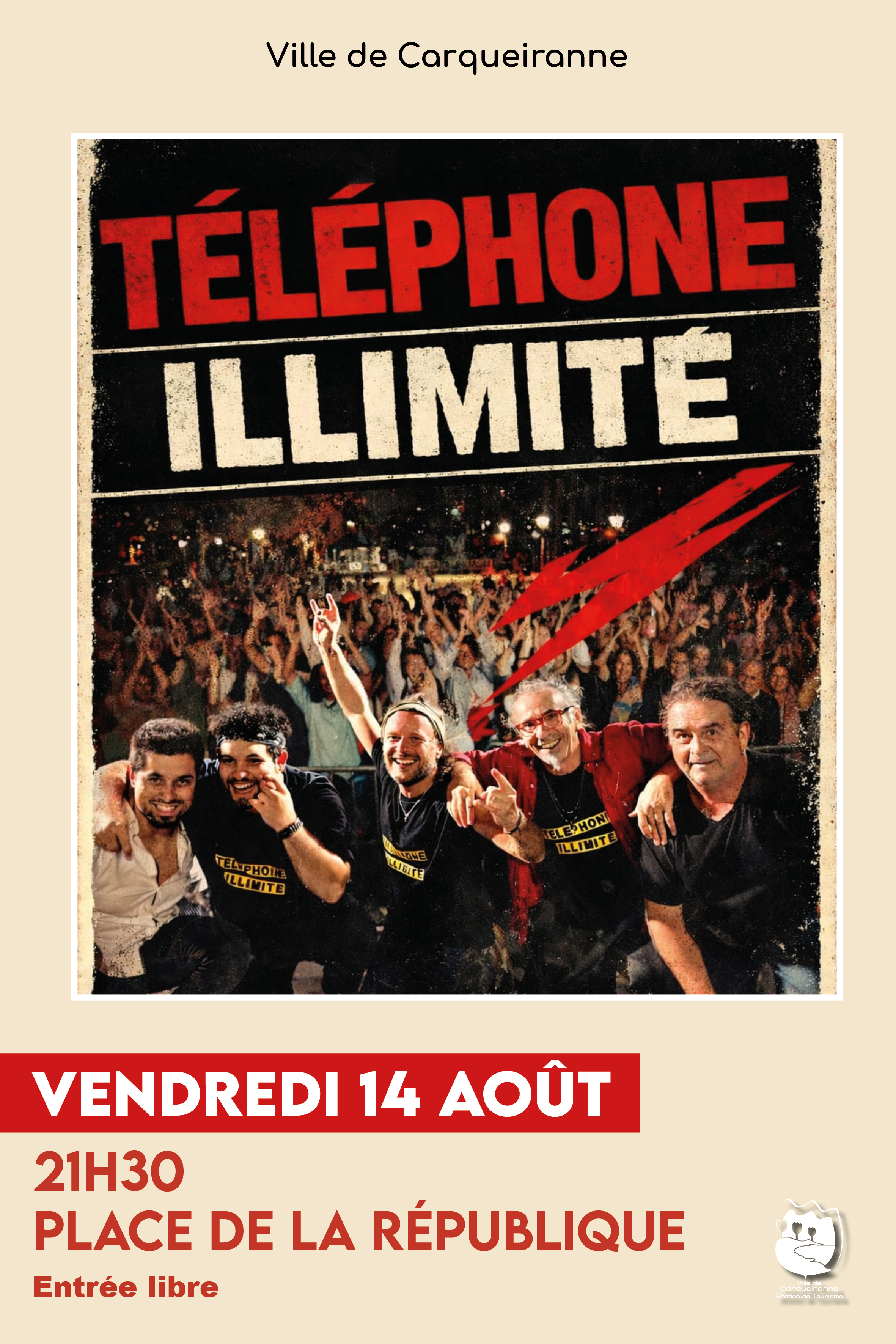 Concert "Téléphone illimité"_Carqueiranne - DR - Mairie de Carqueiranne
