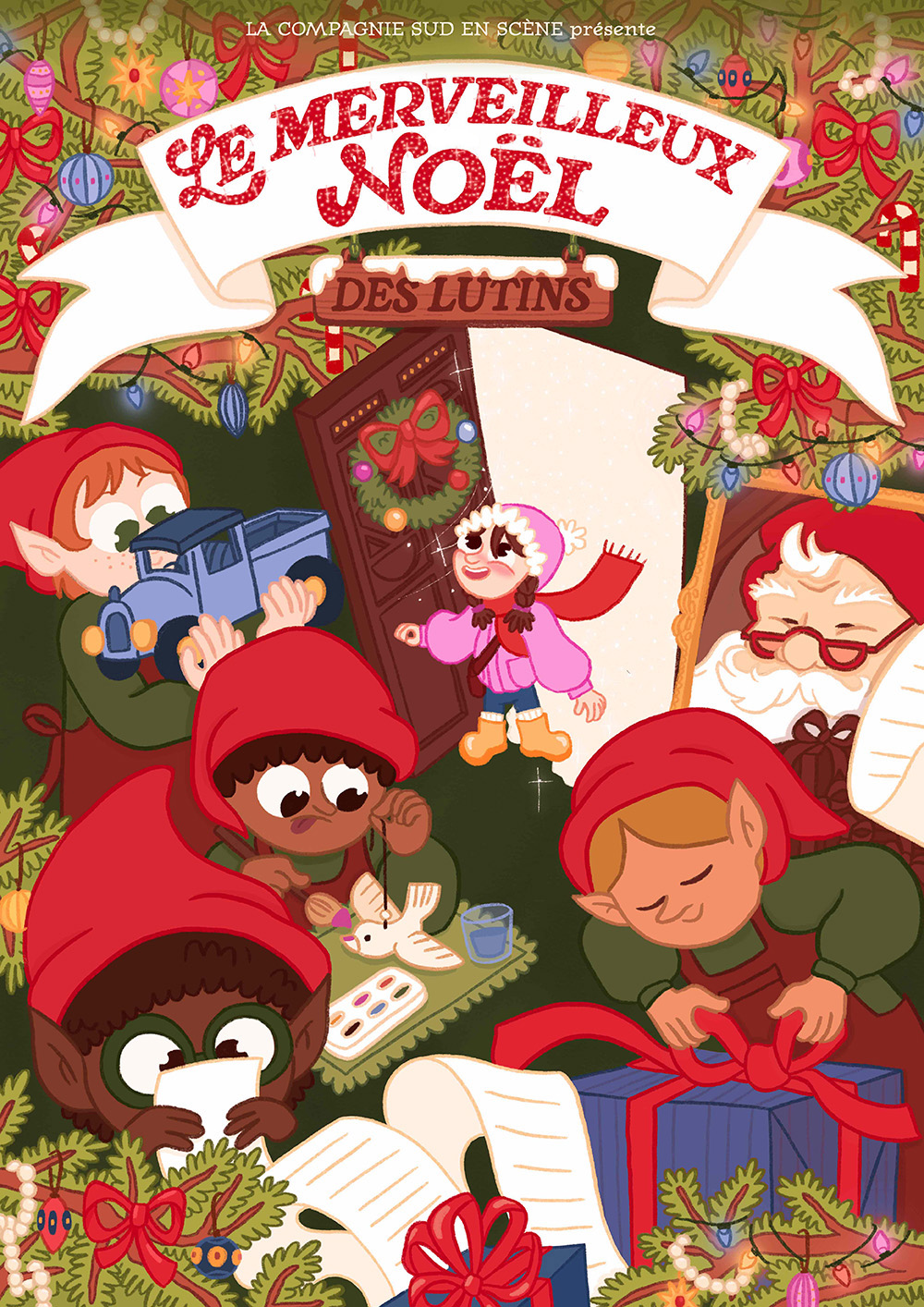 Le Merveilleux Noël des Lutins - Affiche HD - DR / Toulon Métropole Évènements et Congrès