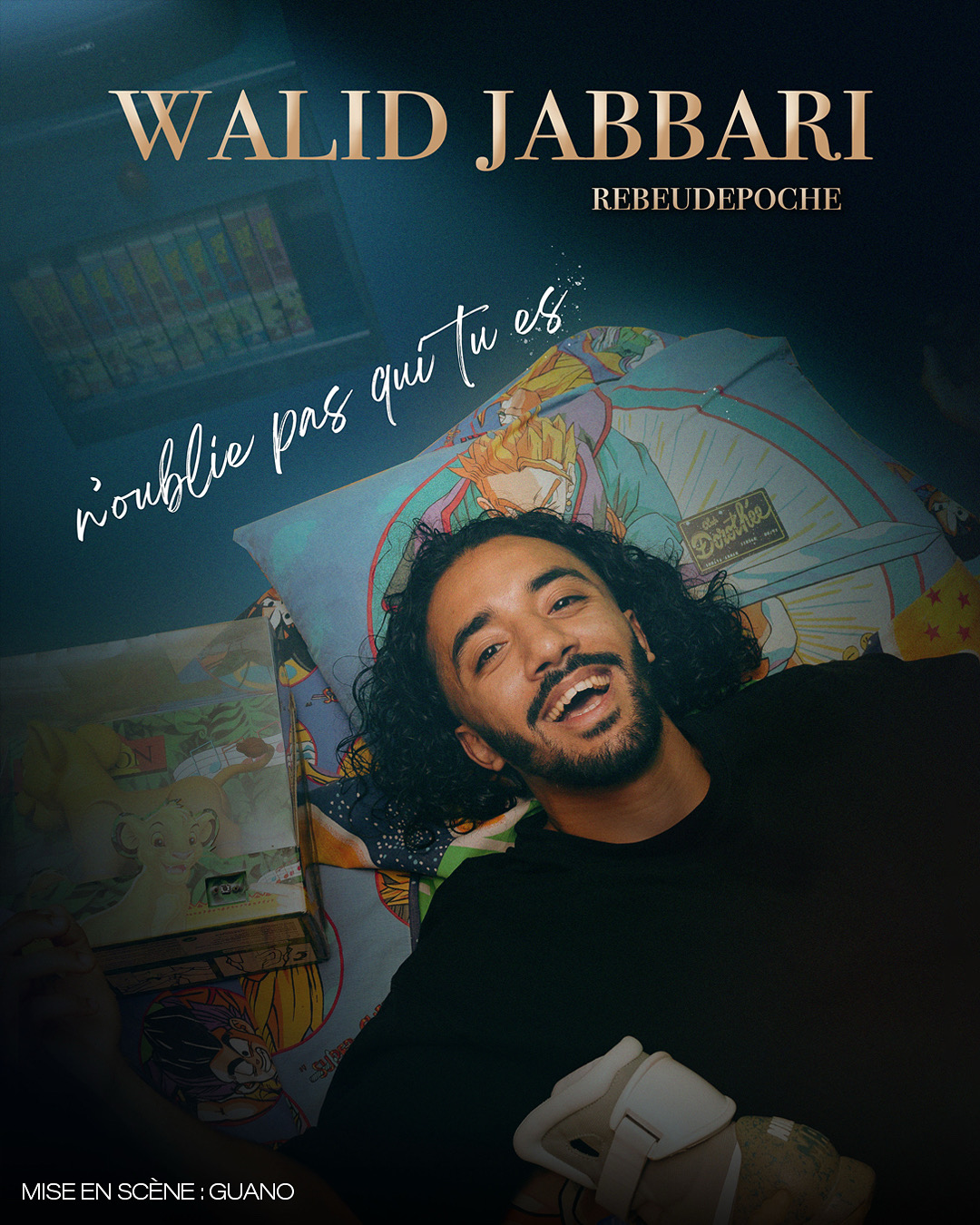 AFFICHE SPECTACLE Walid Jabbari - DR / Théâtre Le Colbert
