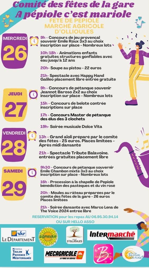 Fête de la Pépiole - Cof de la Gare