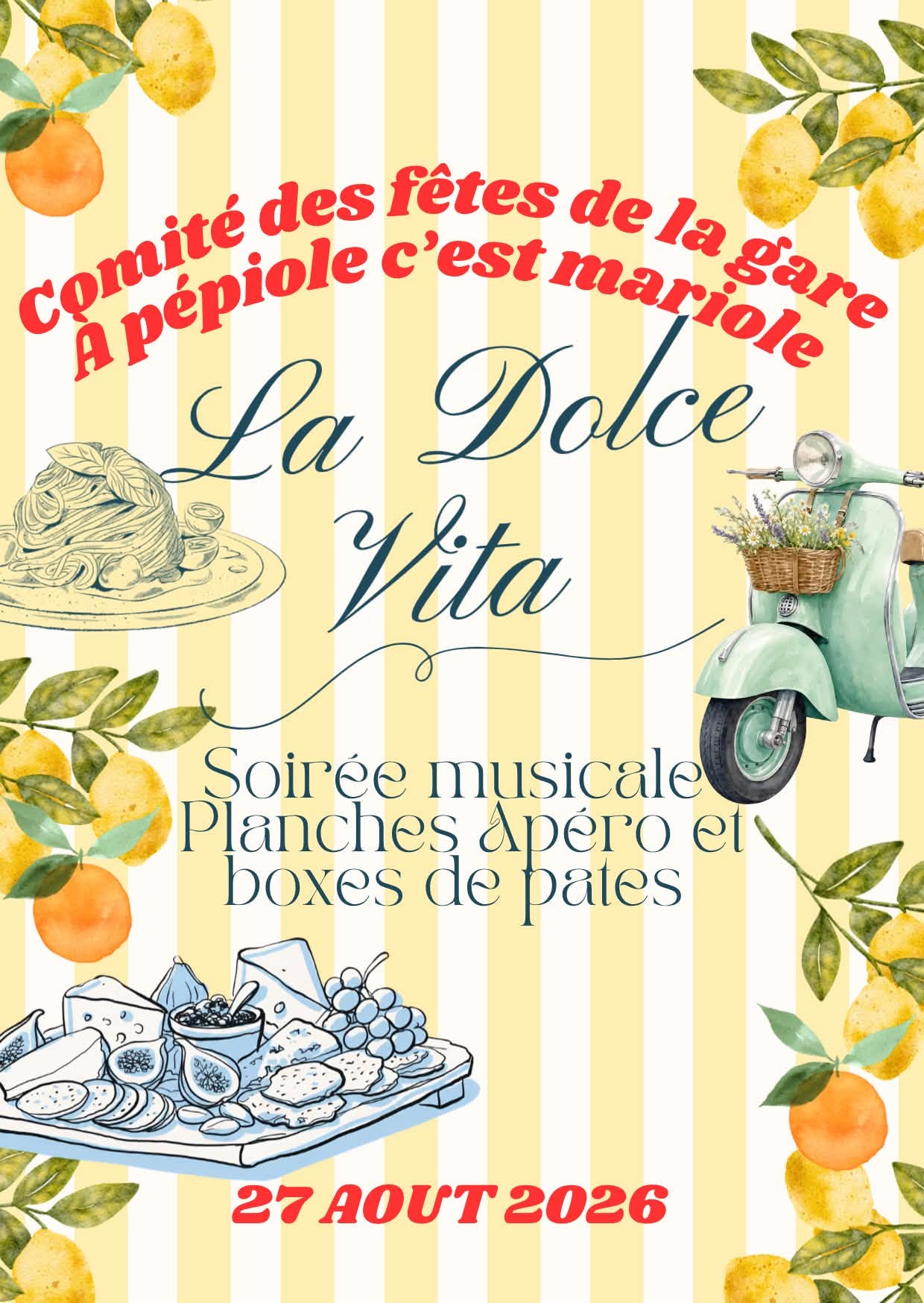 La Dolce Vita - Comité des Fêtes de la Gare_Ollioules - Comité des Fêtes de la Gare_Ollioules