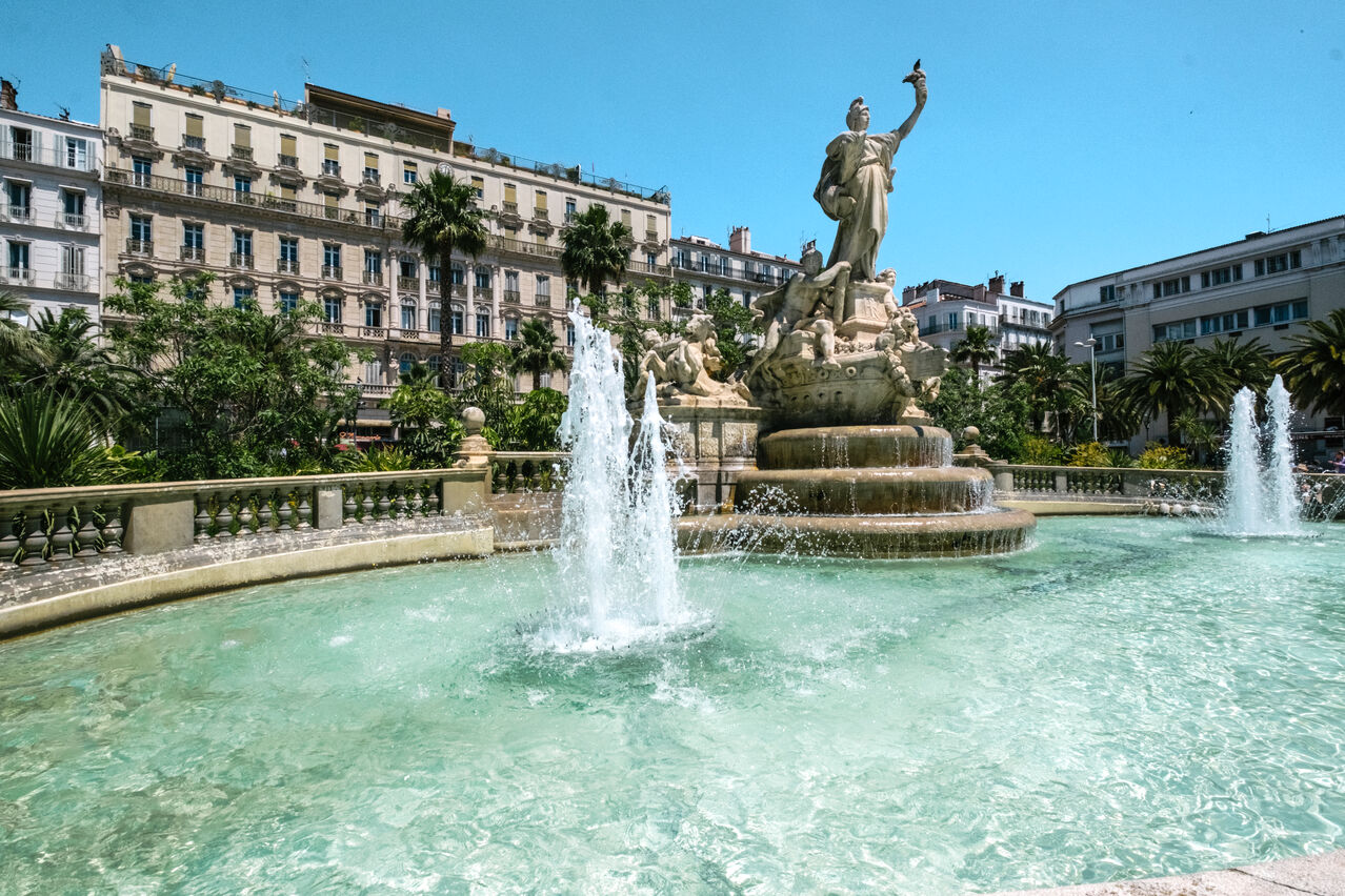 Fontaine de la Fédération, place de la Liberté - Laurent Parienti