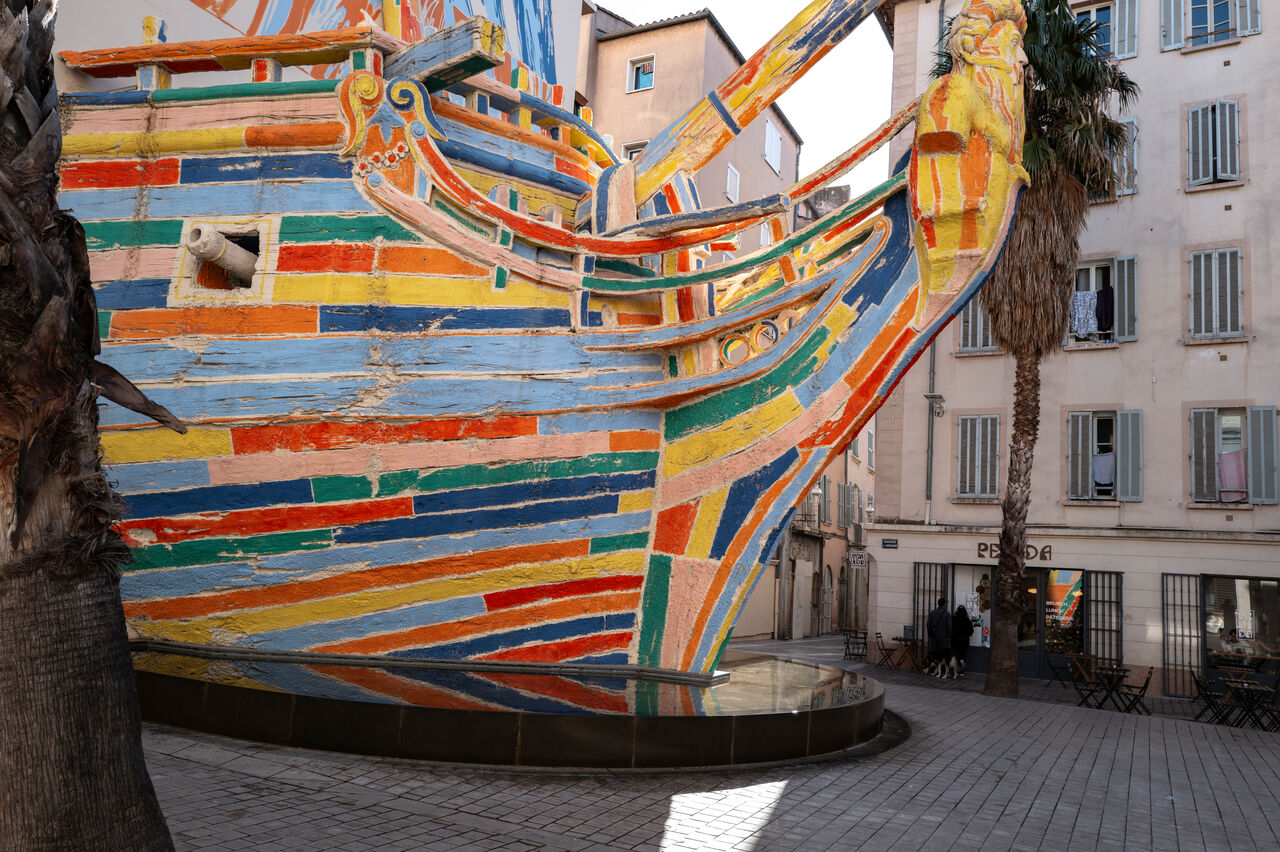 Le bateau sculpture - Laurent Parienti