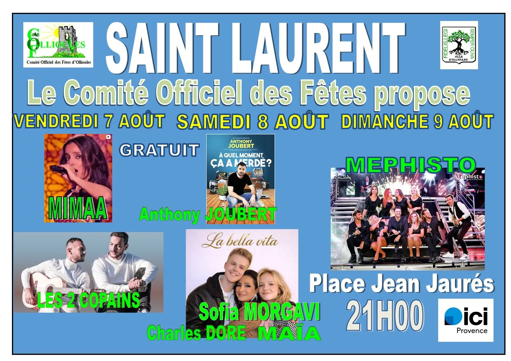 Fête de la Saint Laurent_Ollioules - DR Mairie d'Ollioules