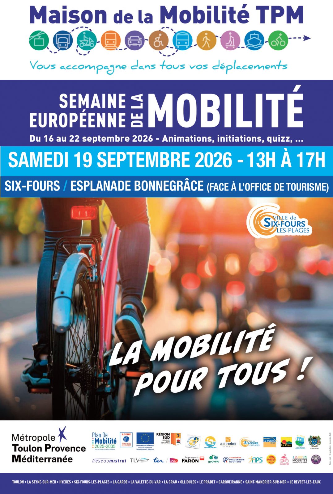 Semaine Européenne de la mobilité_Six-Fours-les-Plages - Ville de Six Fours