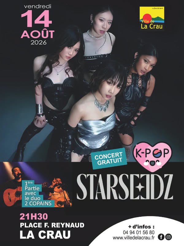 Concert K-Pop_La Crau - ville de la crau