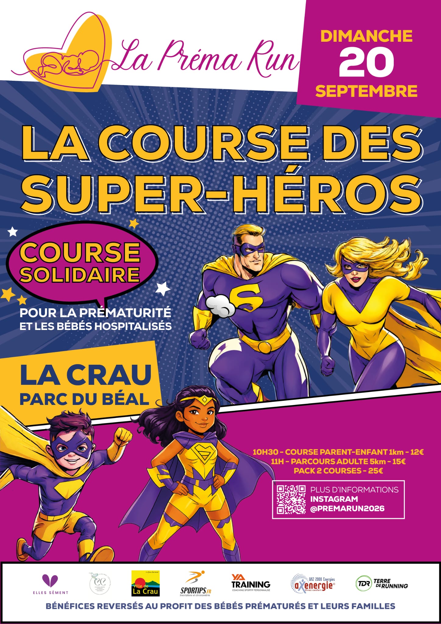 Prema-Run, la course des super-héros_La Crau - Prema-Run, la course des super-héros