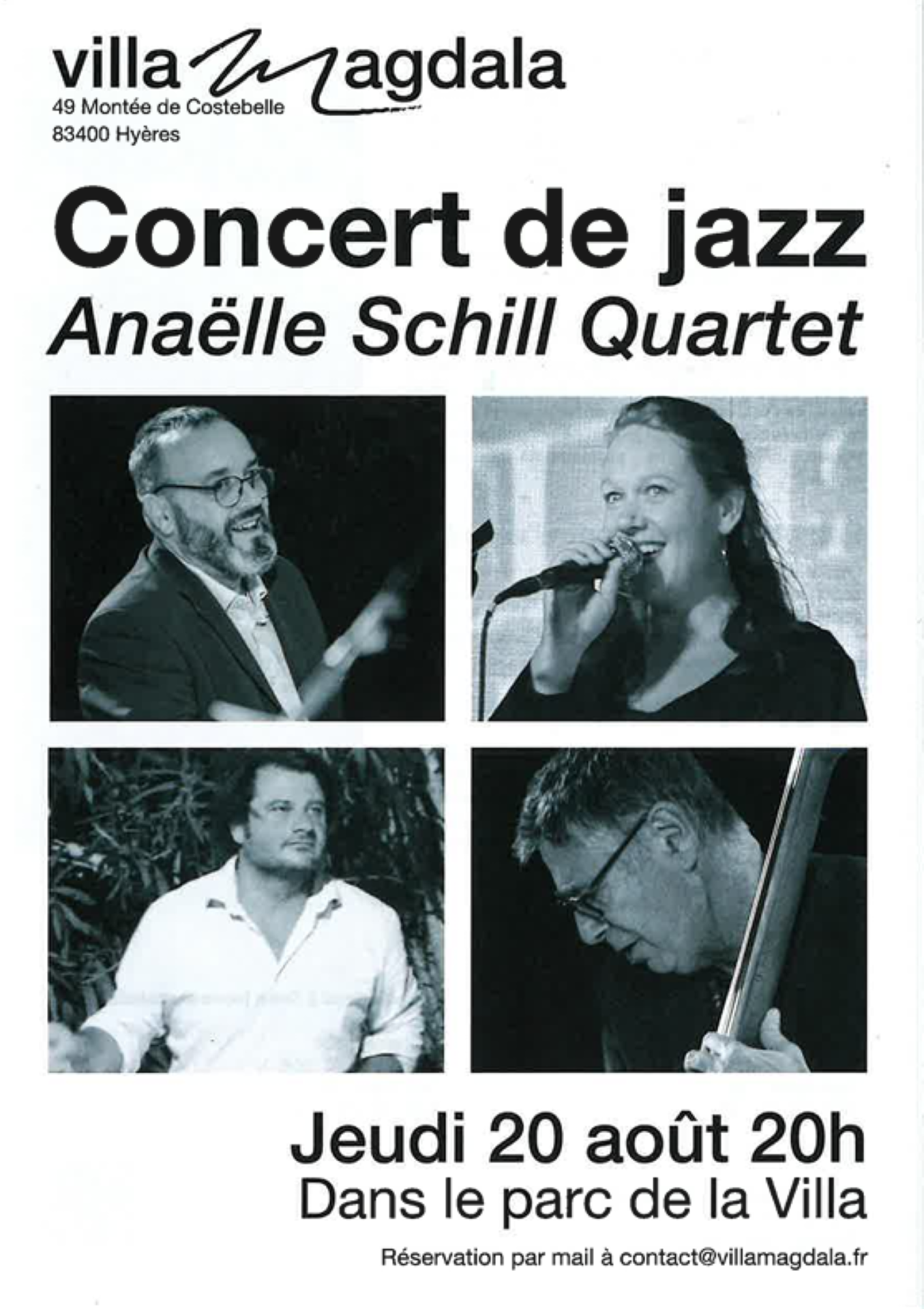 Concert de jazz à Villa Magdala_Hyères - Villa Magdala