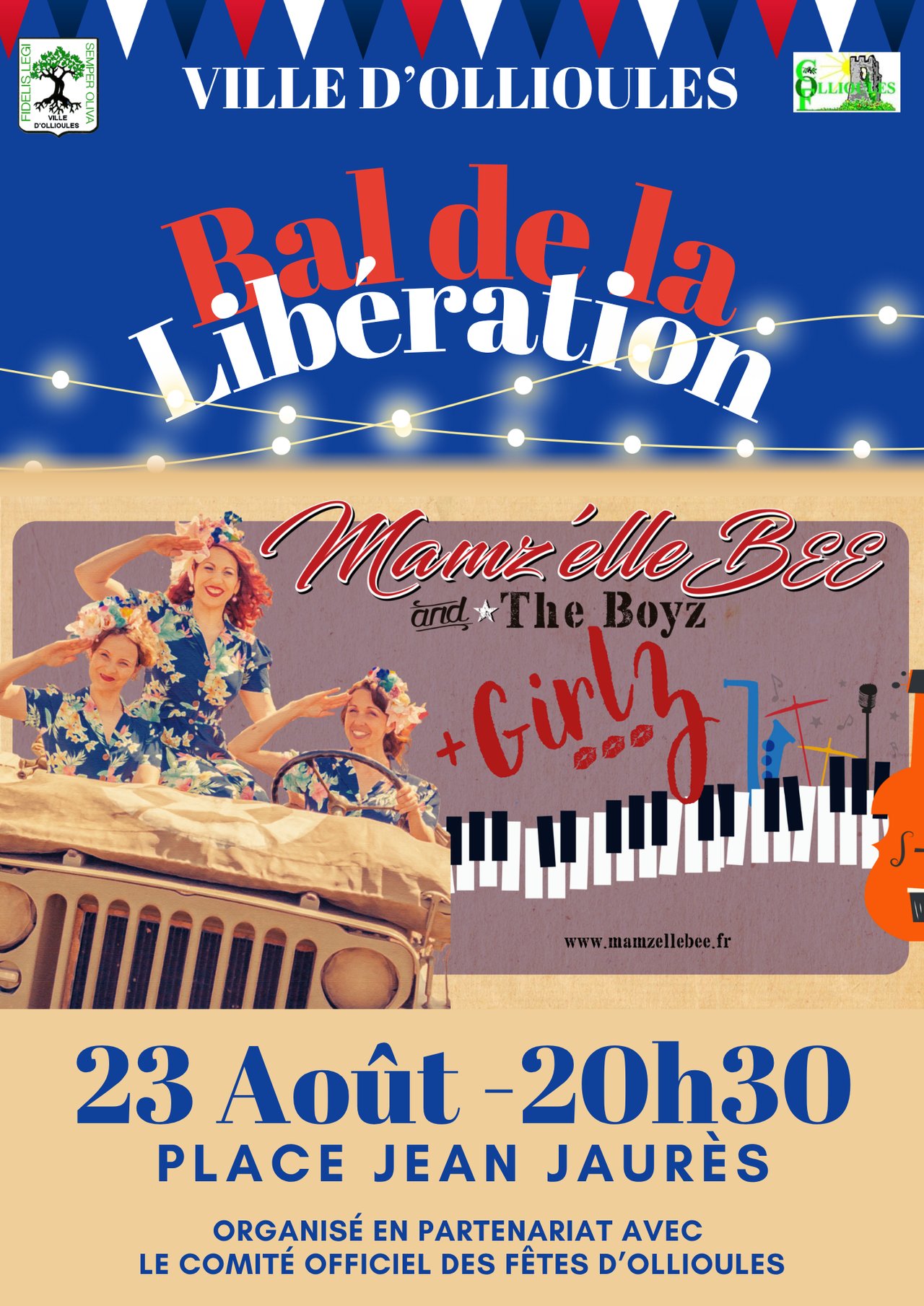 Bal de la Libération d'Ollioules - DR Mairie d'Ollioules