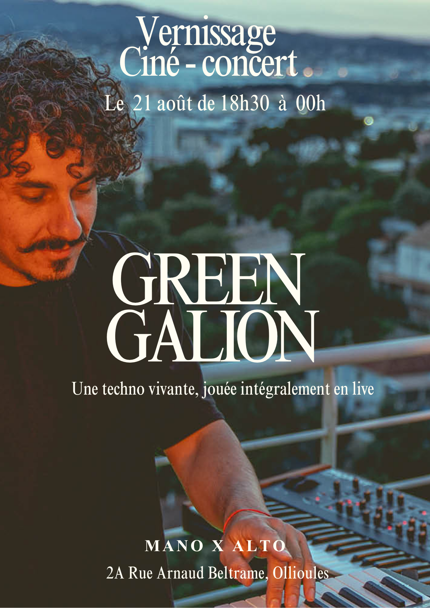 Duo électro acoustique Green Galion - Mano x Alto