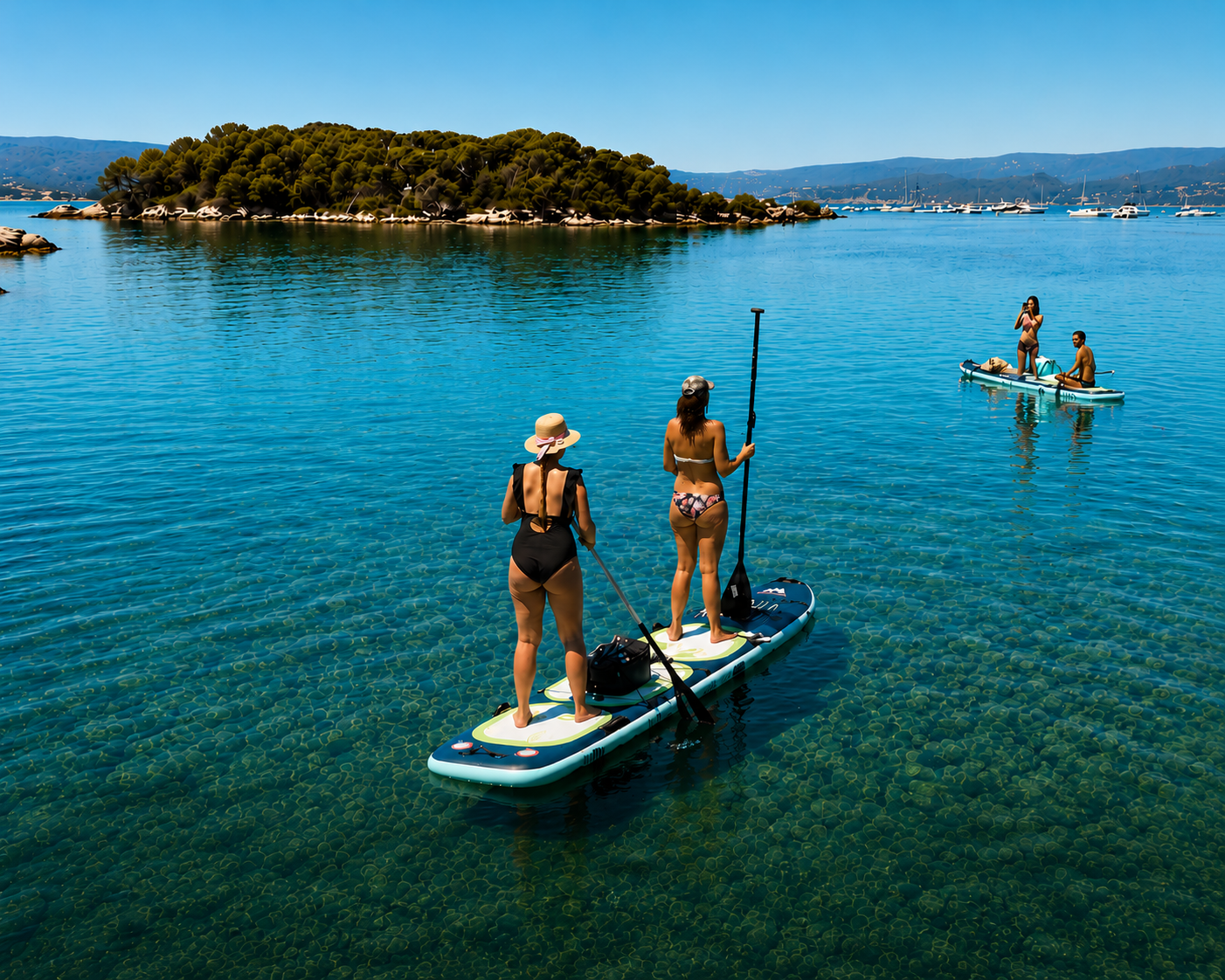 Six Fours Surf Club - randonnées lagune brusc paddle - @sixfourssurfclub