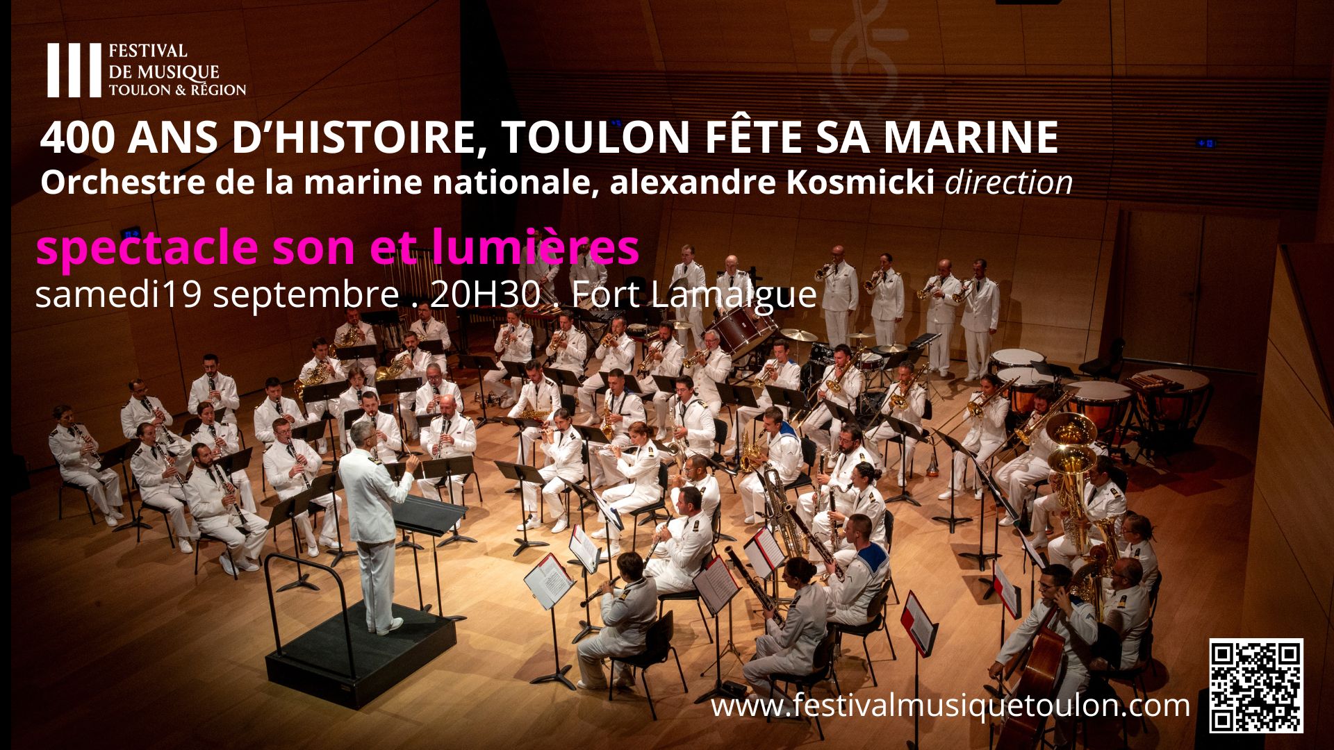 Concert - 400 ans d'histoire, Toulon fête sa Marine - FORTissimo 2026 et JEP 2026_Toulon - DR / Festival de Musique de Toulon et Région