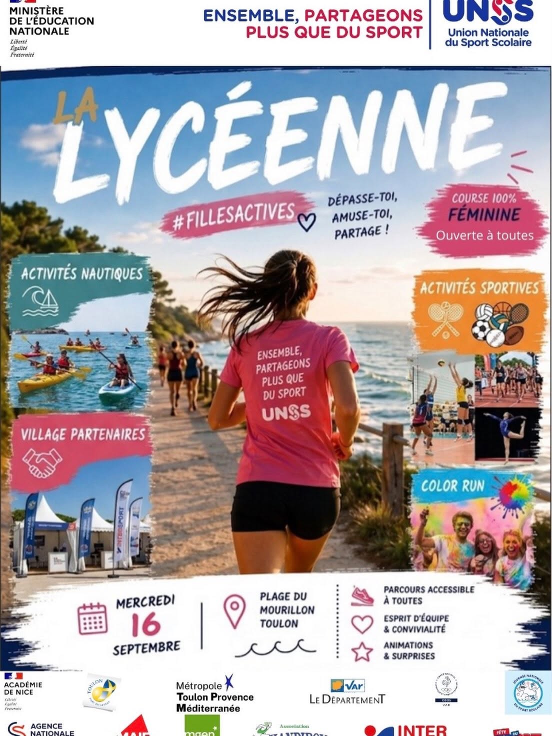 Sport - UNSS "La Lycéenne"_Toulon - DR / UNSS Var 83