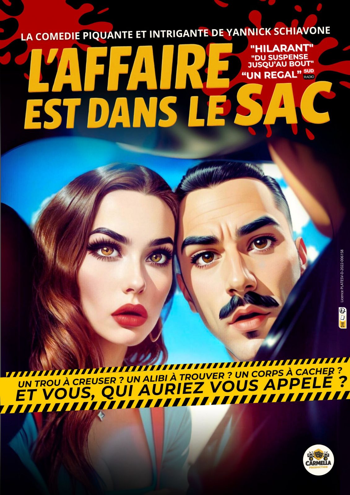 Spectacle : L'affaire est dans le Sac_Six-Fours-les-Plages - Fantaisie Prod