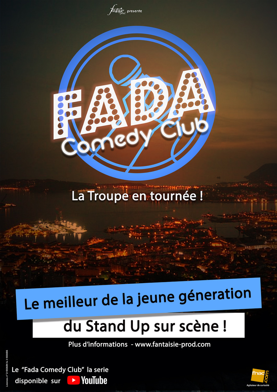 Spectacle : Fada Comedy Club_Six-Fours-les-Plages - Fantaisie Prod