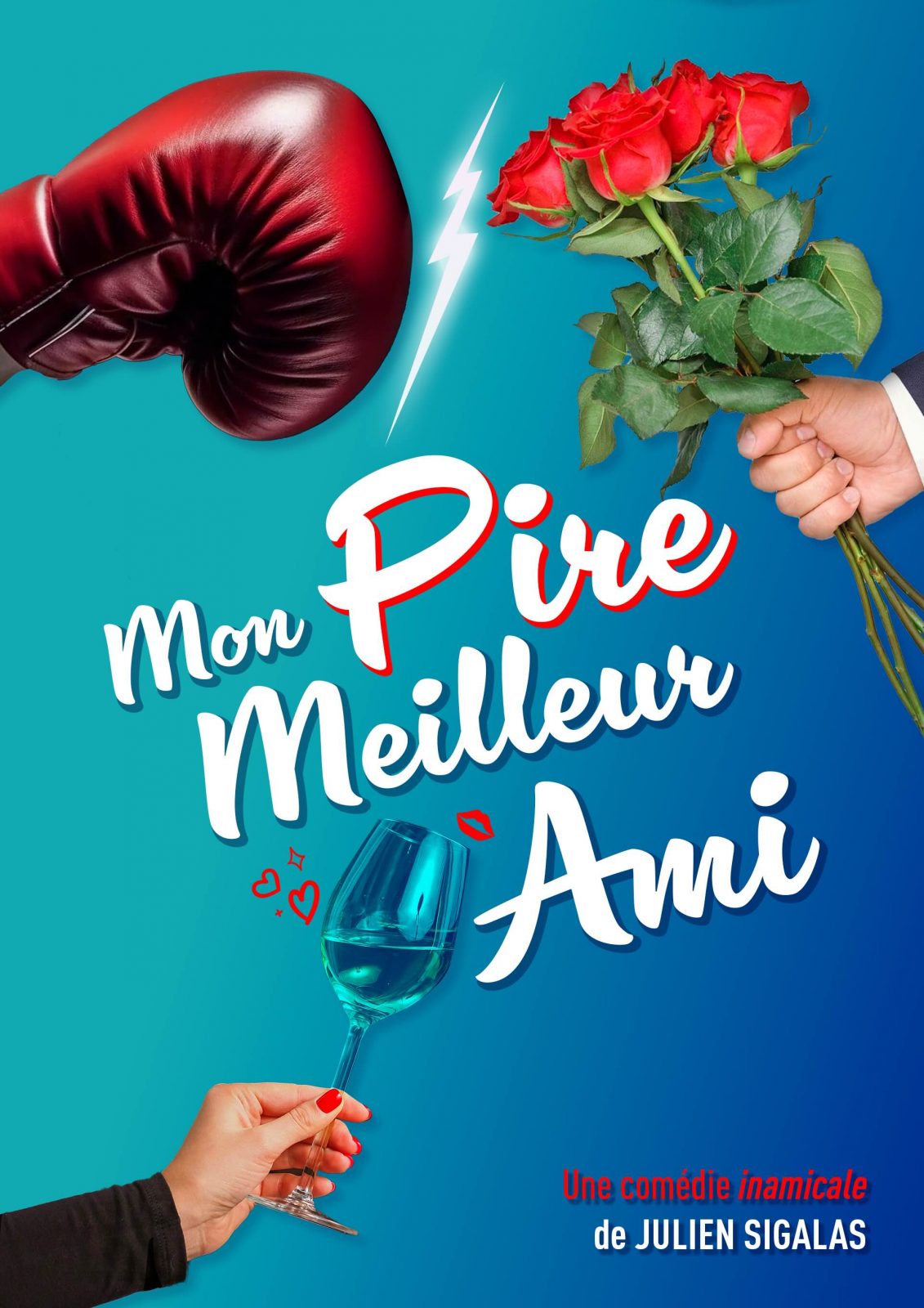 Spectacle : Soirée Réveillon "Mon pire meilleur ami"_Six-Fours-les-Plages - Fantaisie Prod