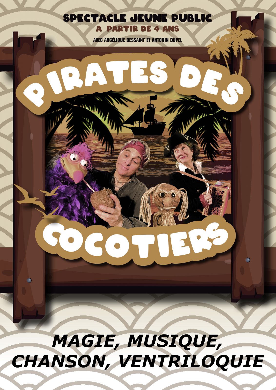Spectacle : Pirates des Cocotiers_Six-Fours-les-Plages - Fantaisie Prod