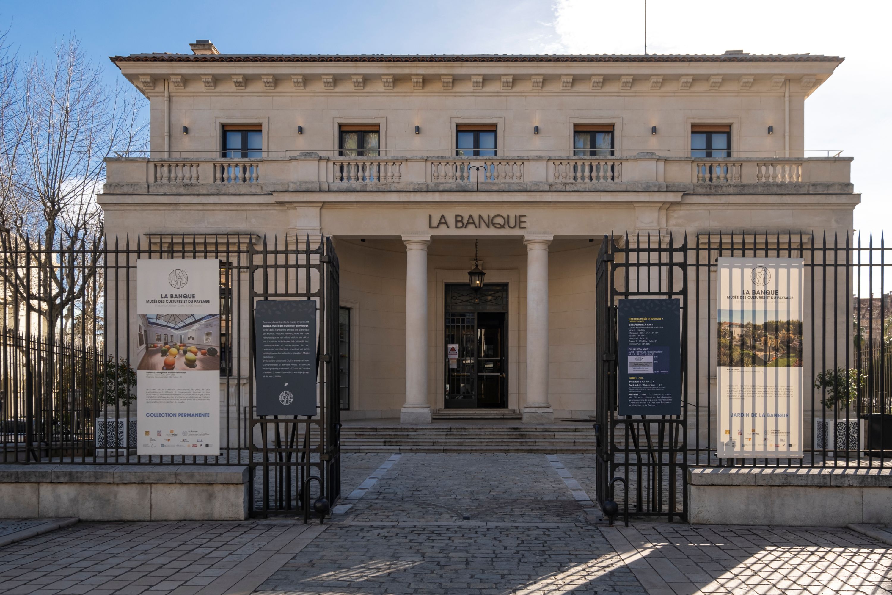 Visite libre | La Banque, musée des cultures et du paysage_Hyères - Laurent Parienti