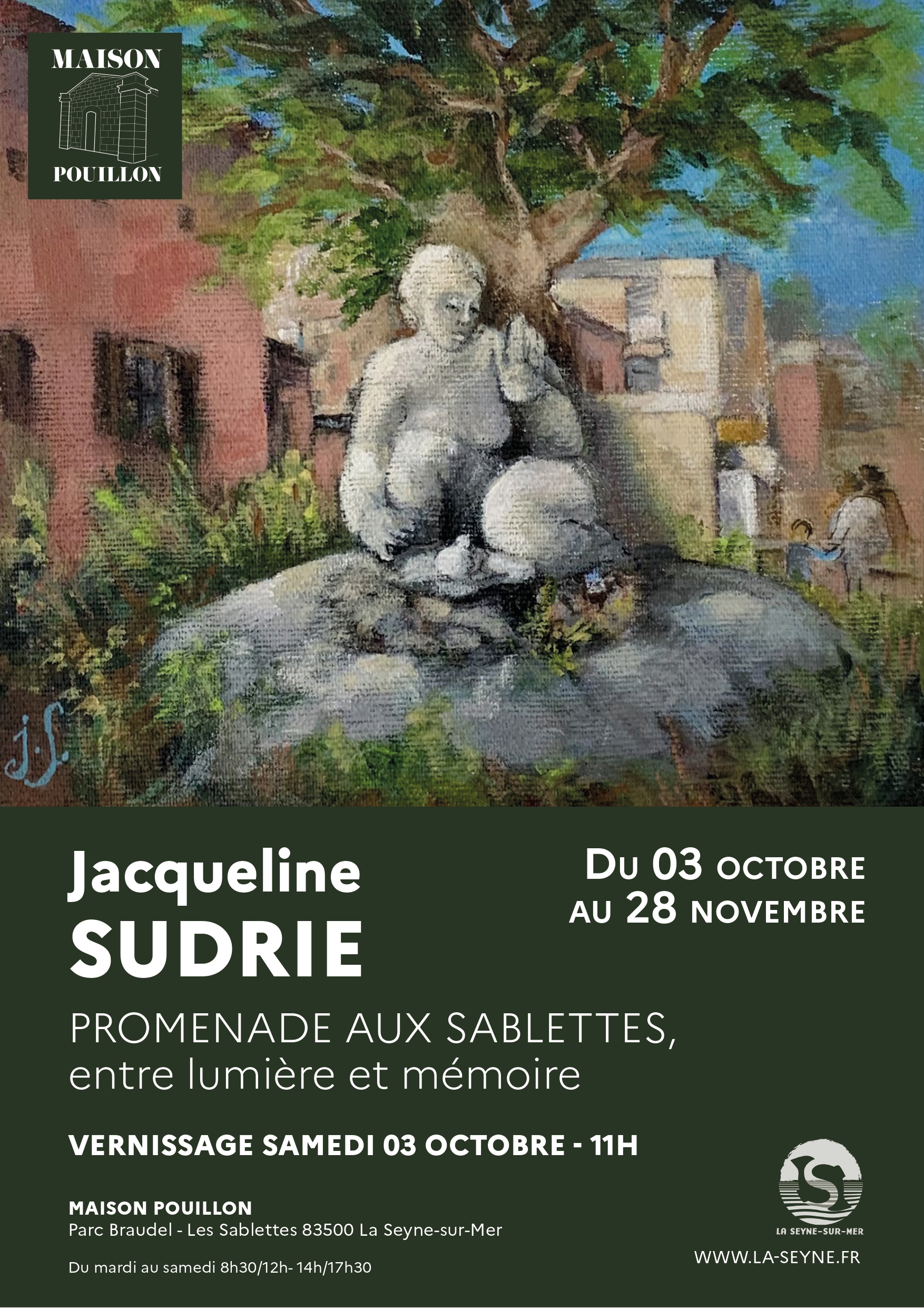 Exposition - " Promenade aux Sablettes, entre lumière et mémoire" de Jacqueline SUDRIE_La Seyne-sur-Mer - DR / Mairie de La Seyne sur Mer