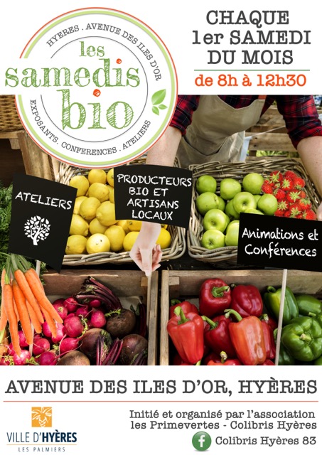 Les samedis bio hyères avenue des îles d'or - Les Samedis bio