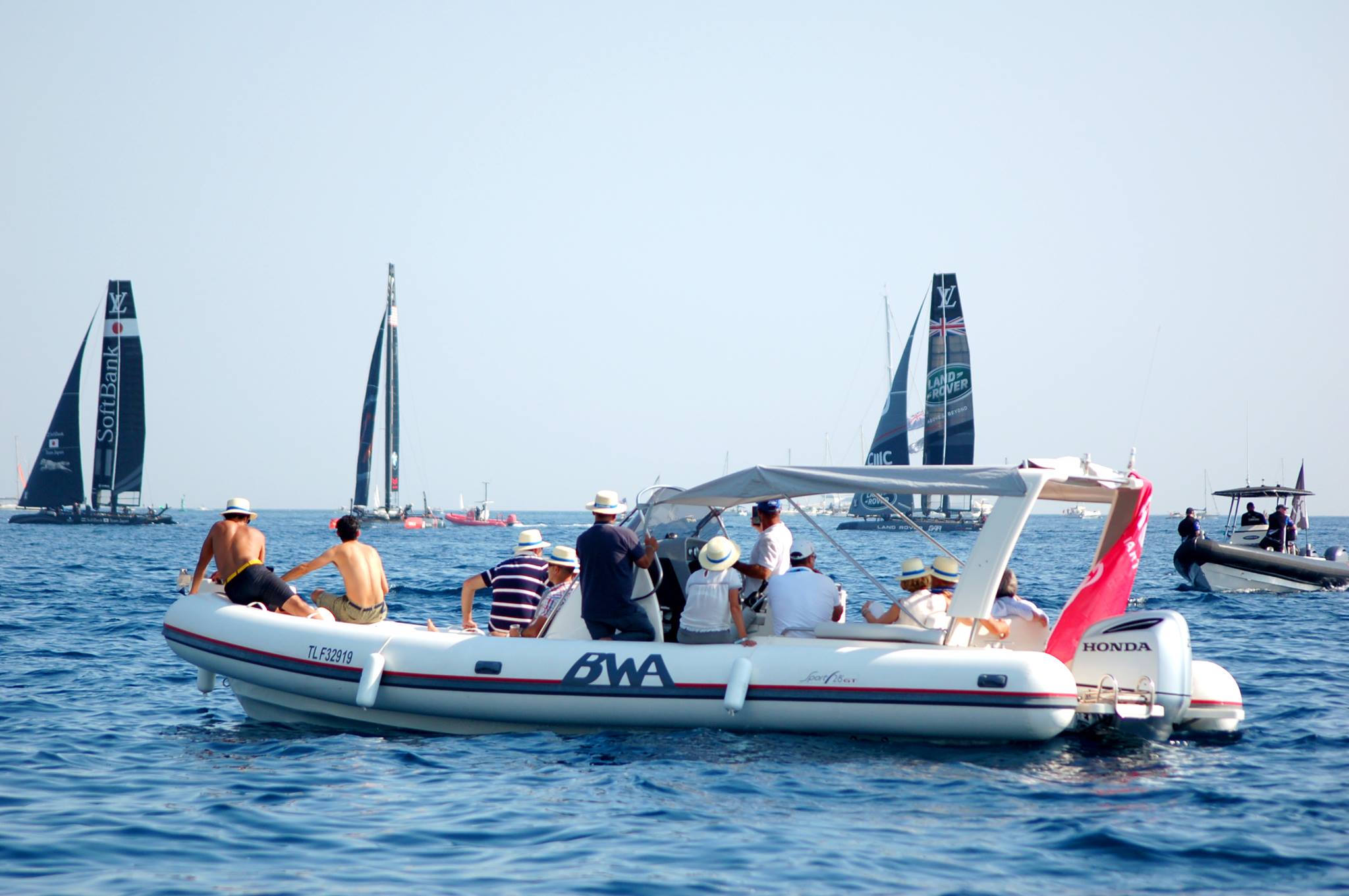 Nos bateaux pendant la coupe de l'america à Toulon - XL YACHTING