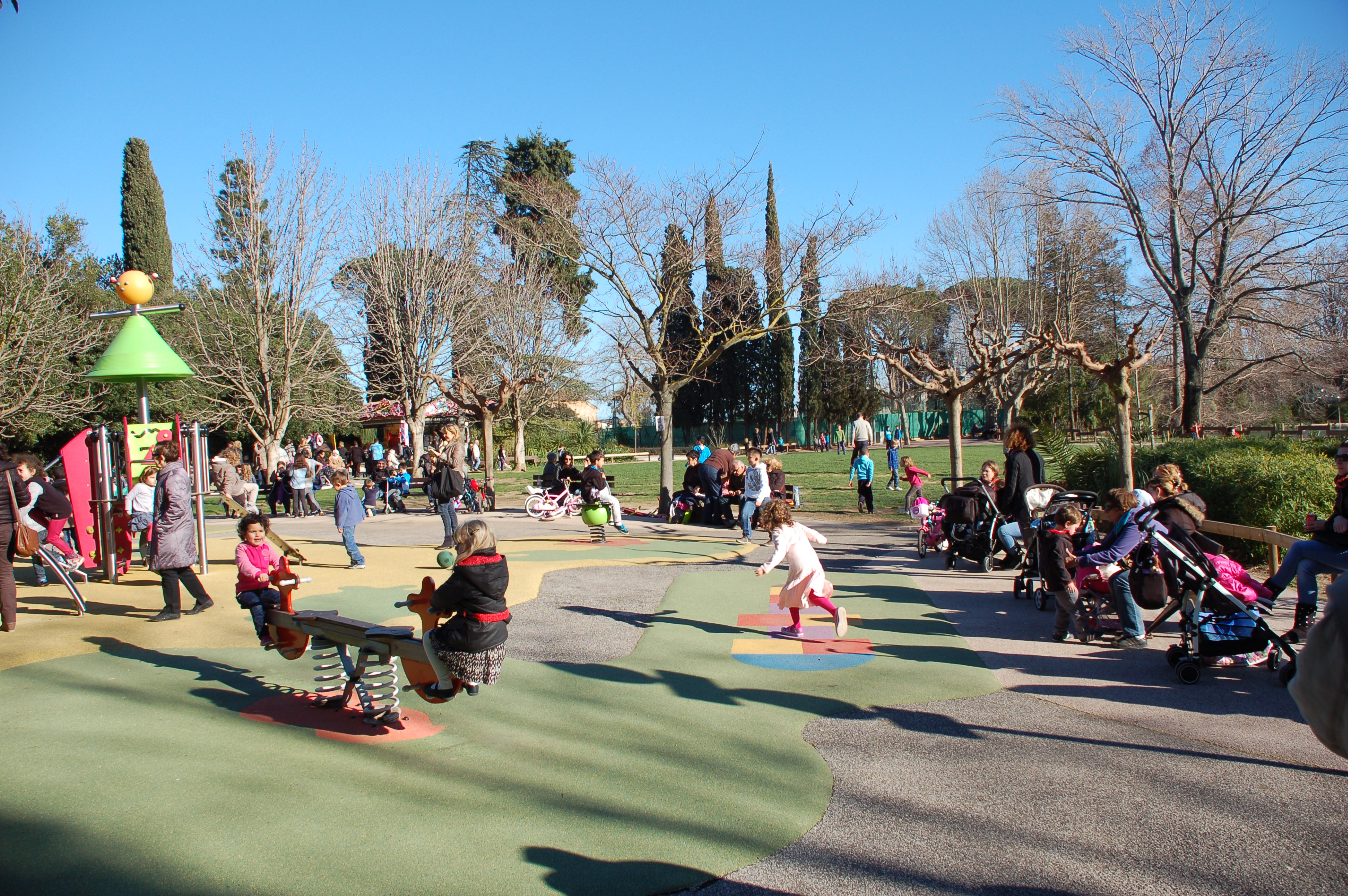 Aires de jeux Olbius Riquier Hyères centre - Hyeres Tourisme