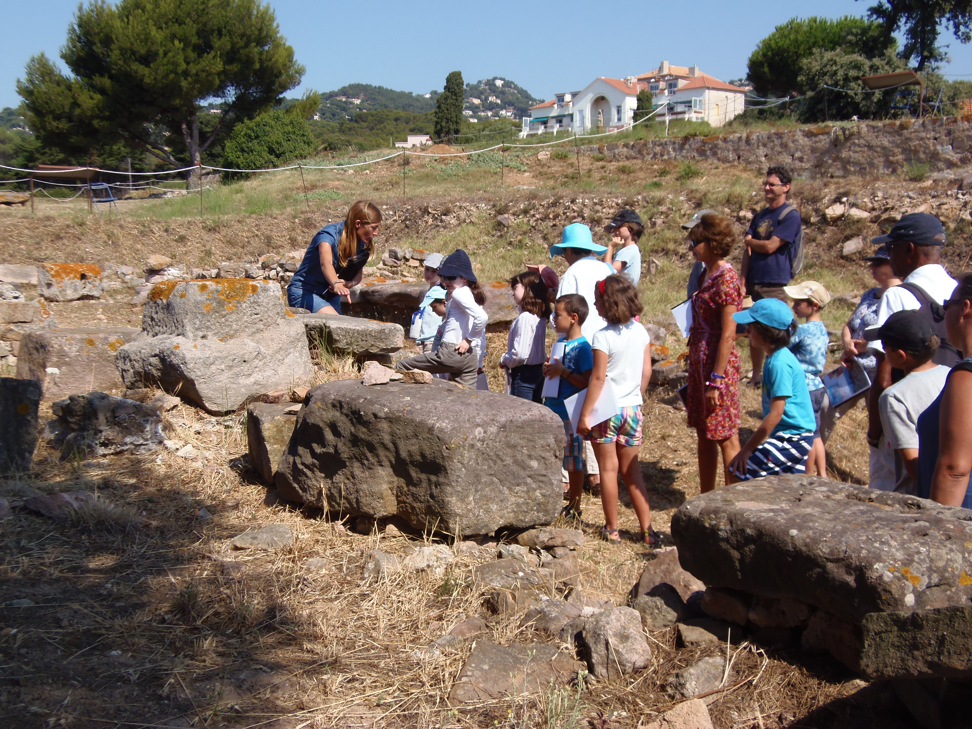 Viste guidée site archéologique Olbia Almanarre - Hyeres Tourisme