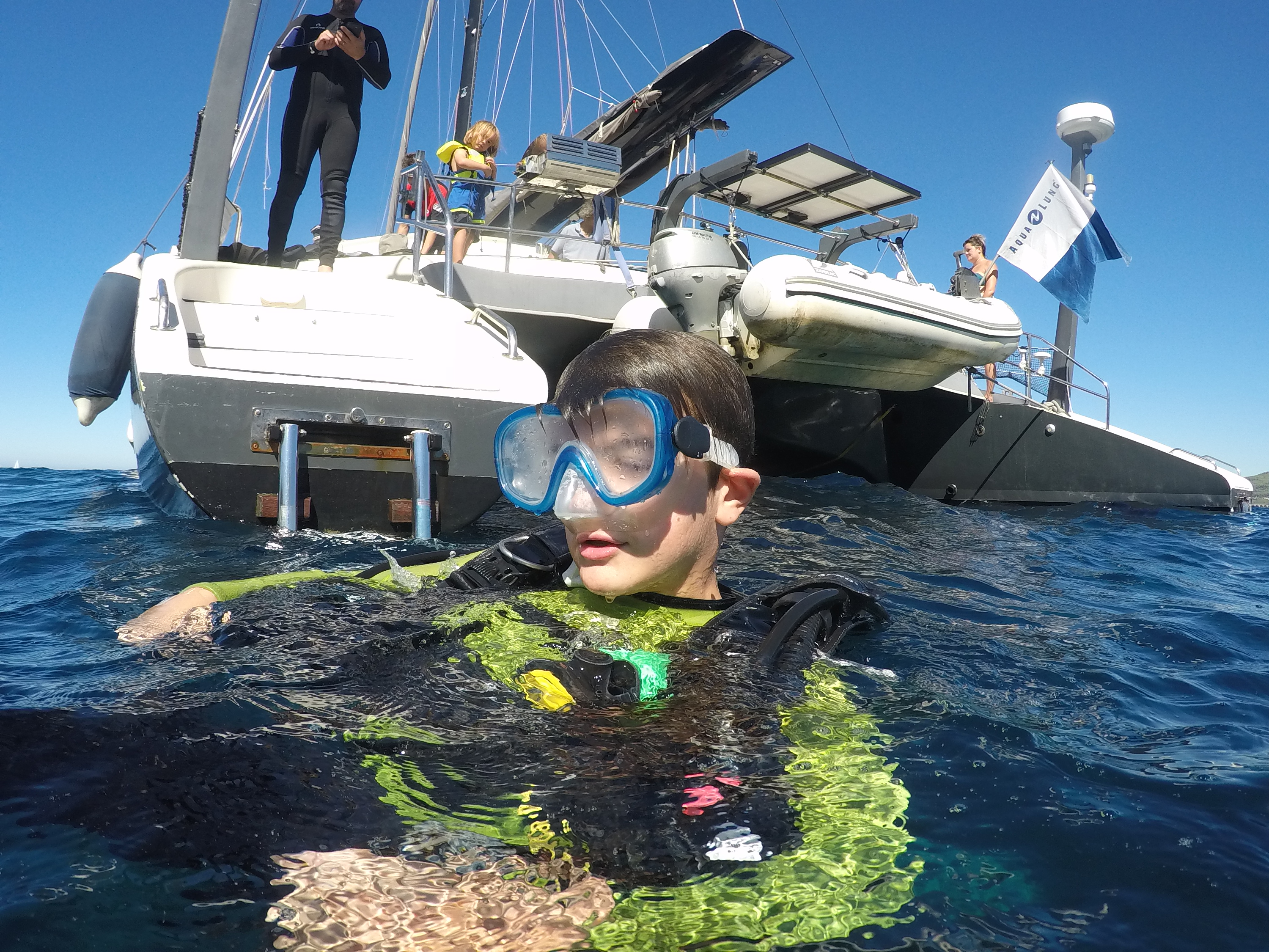 Baptême de plongée validé yeah! - Destination BLEU