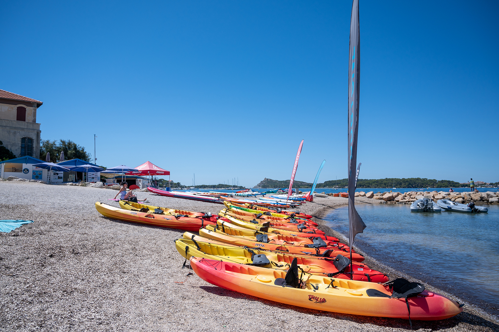La Cahute Gliss Center, école de windsurf, stand up paddle et kayak - Magda Spierings