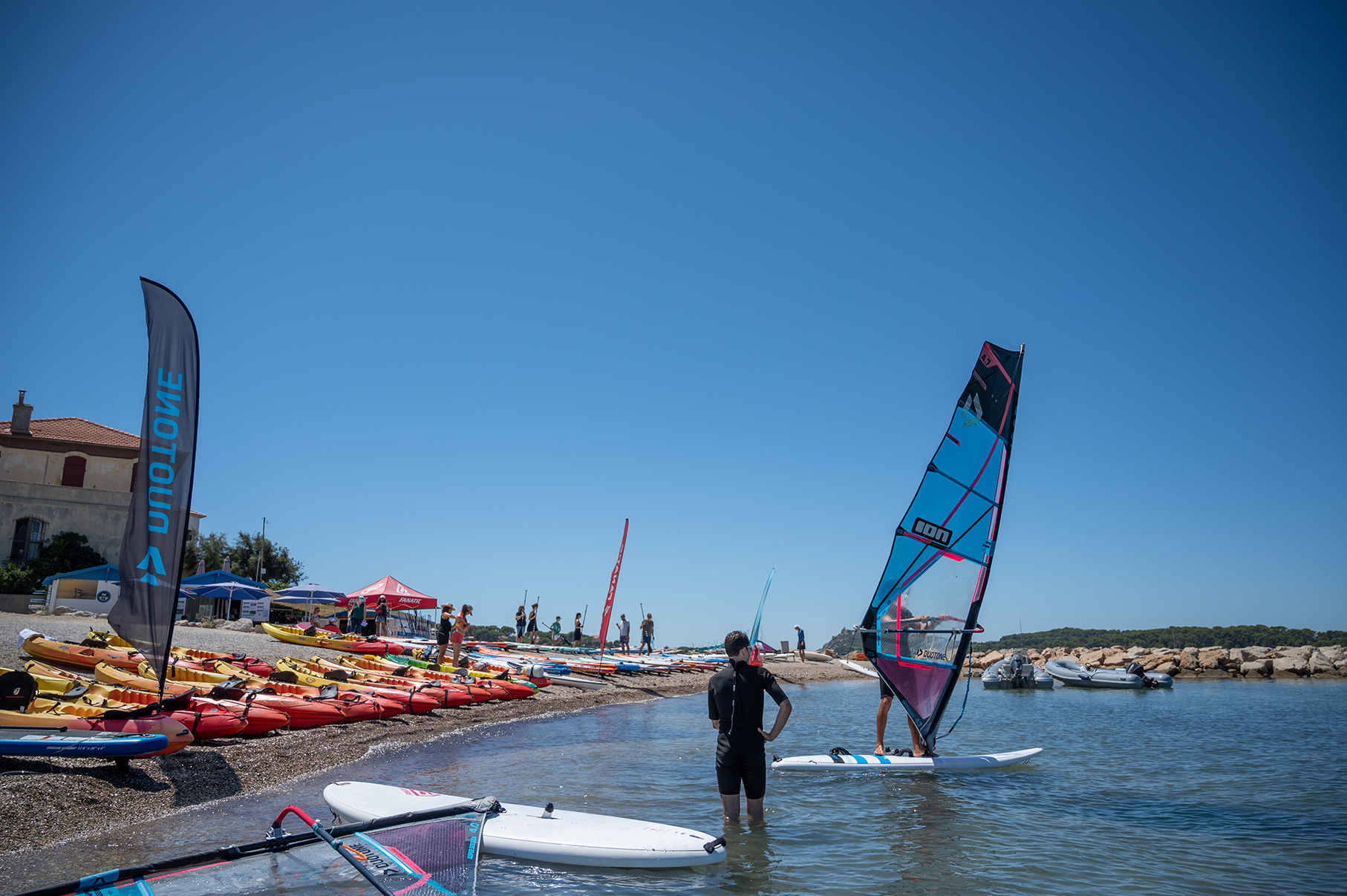 La Cahute Gliss Center, école de windsurf, stand up paddle et kayak - Magda Spierings
